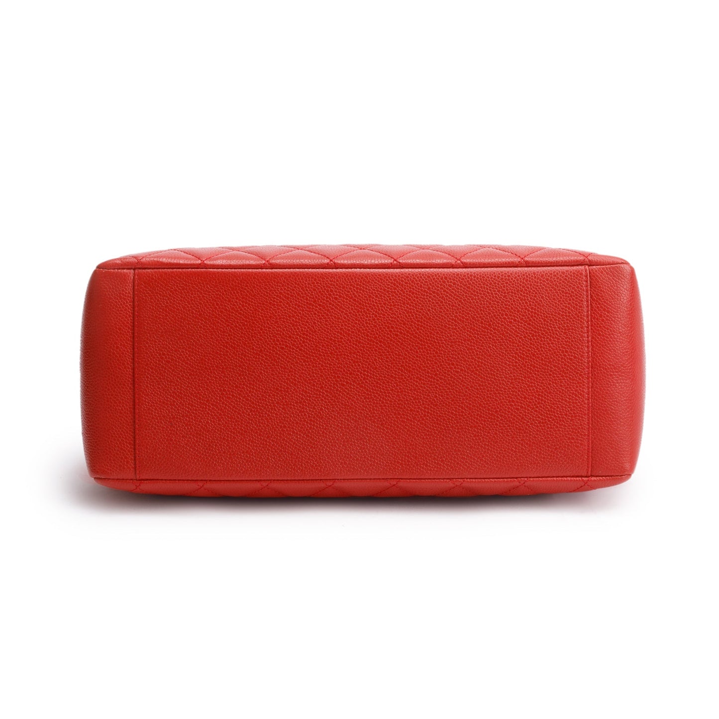 Chanel Red Caviar Leather Grand Shopping Tote (GST)