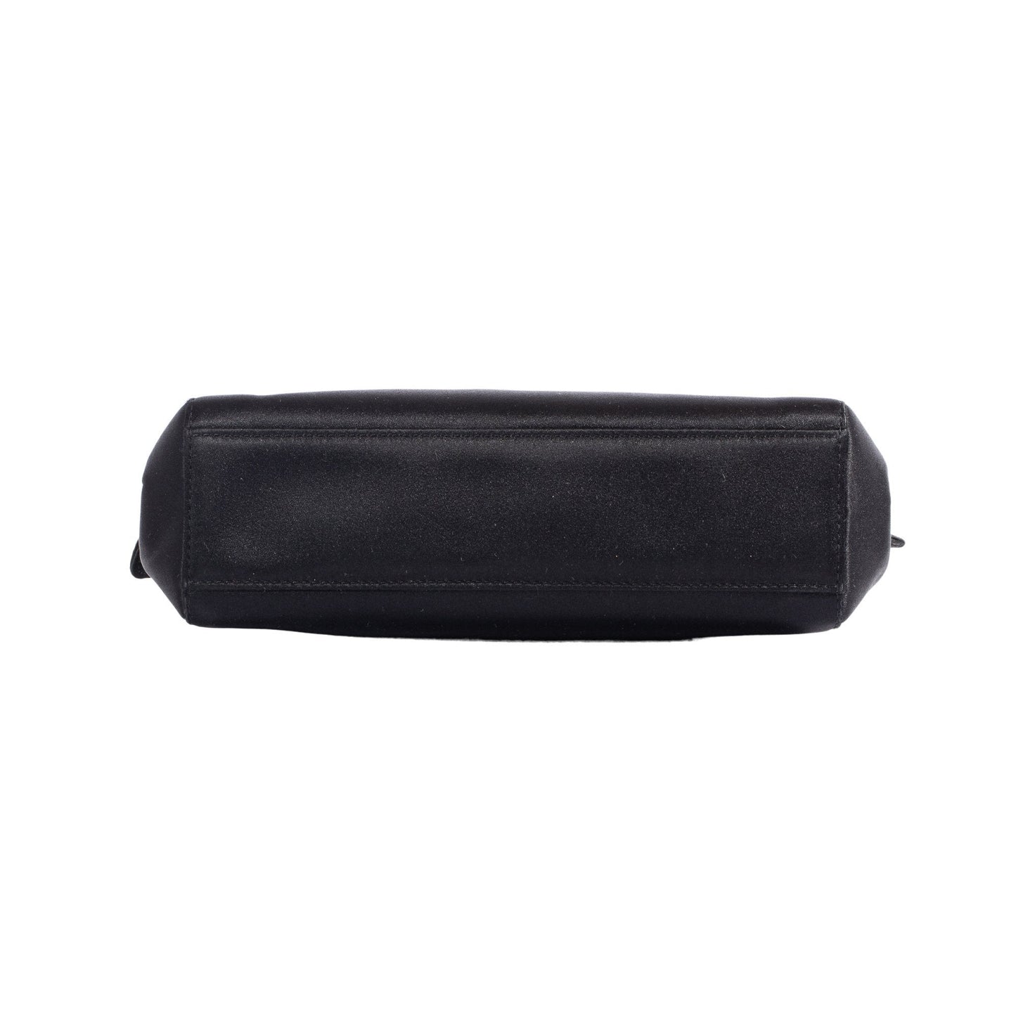 Chanel Satin Camellia Evening Bag