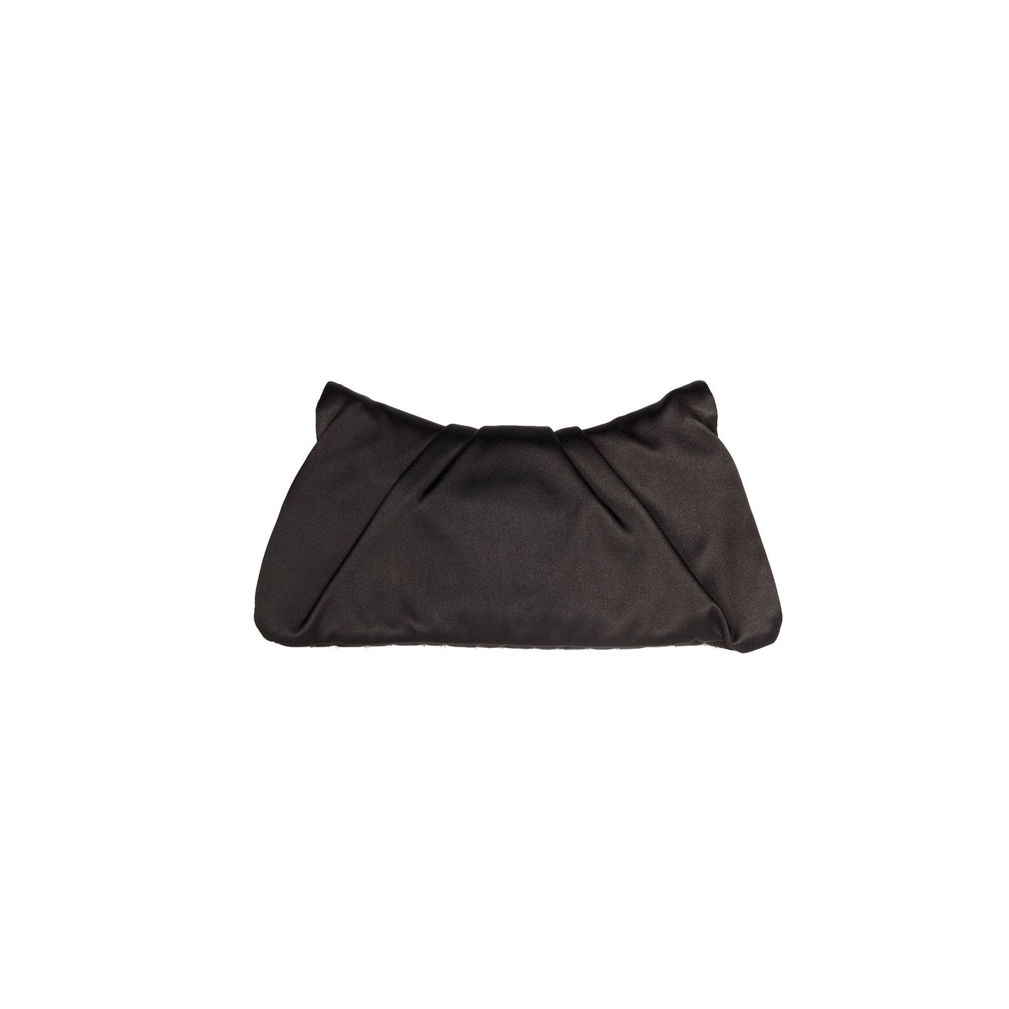 Chanel Satin Half Moon Clutch