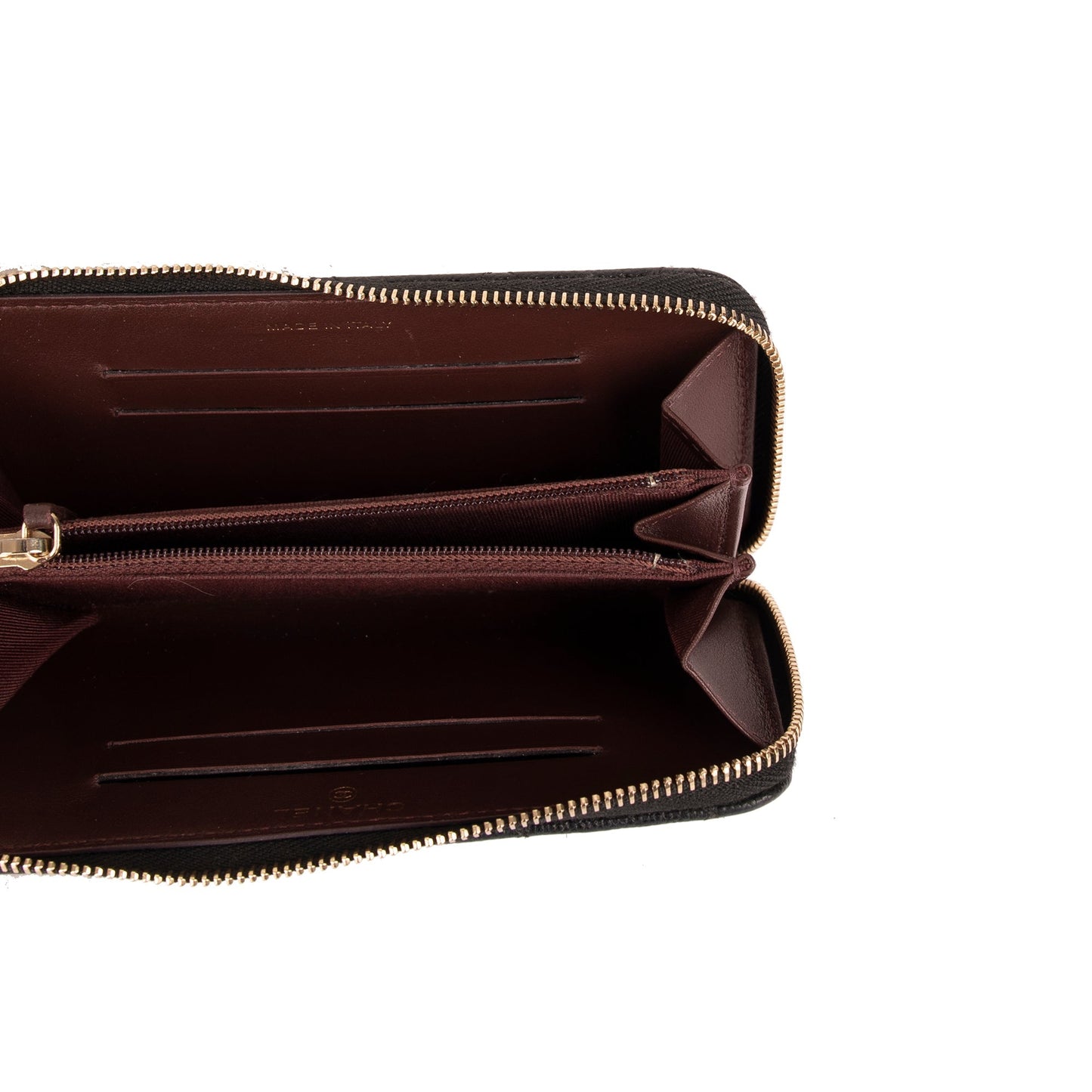 Chanel Small Caviar Leather Zipped Wallet