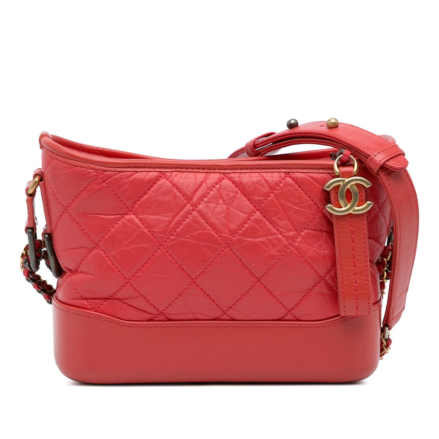 Chanel Small Lambskin Gabrielle Crossbody Bag