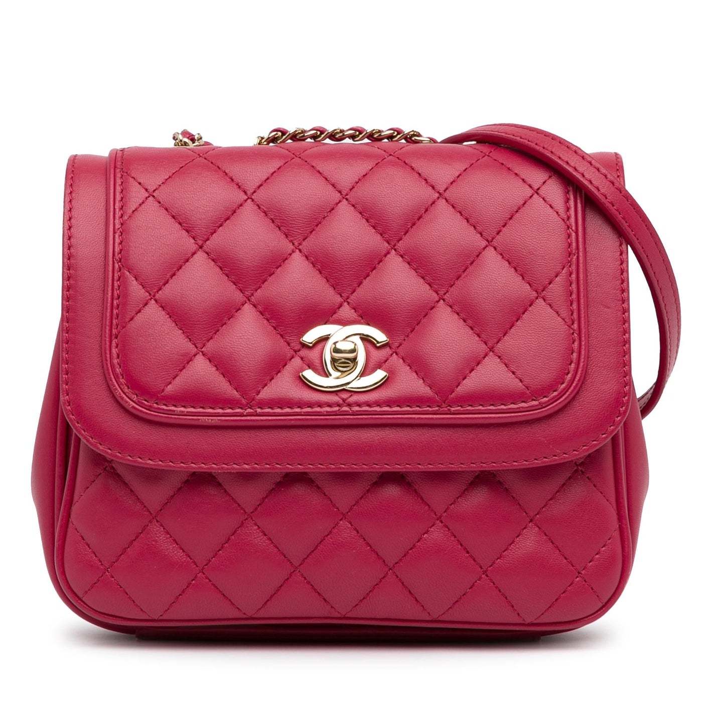 Chanel Small Lambskin Lovely Day Flap (SHG-lstb4h)