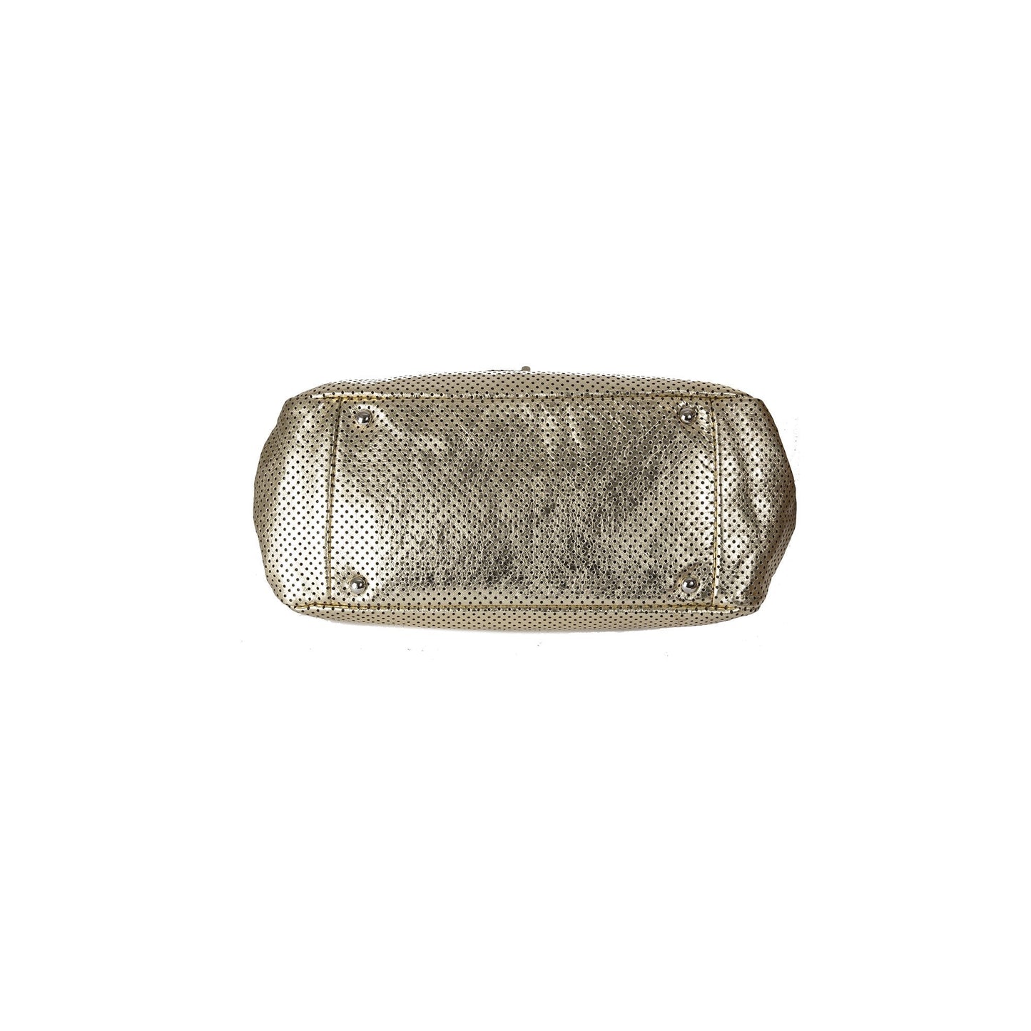 Chanel Small Perforated Leather Drill Accordion Bag