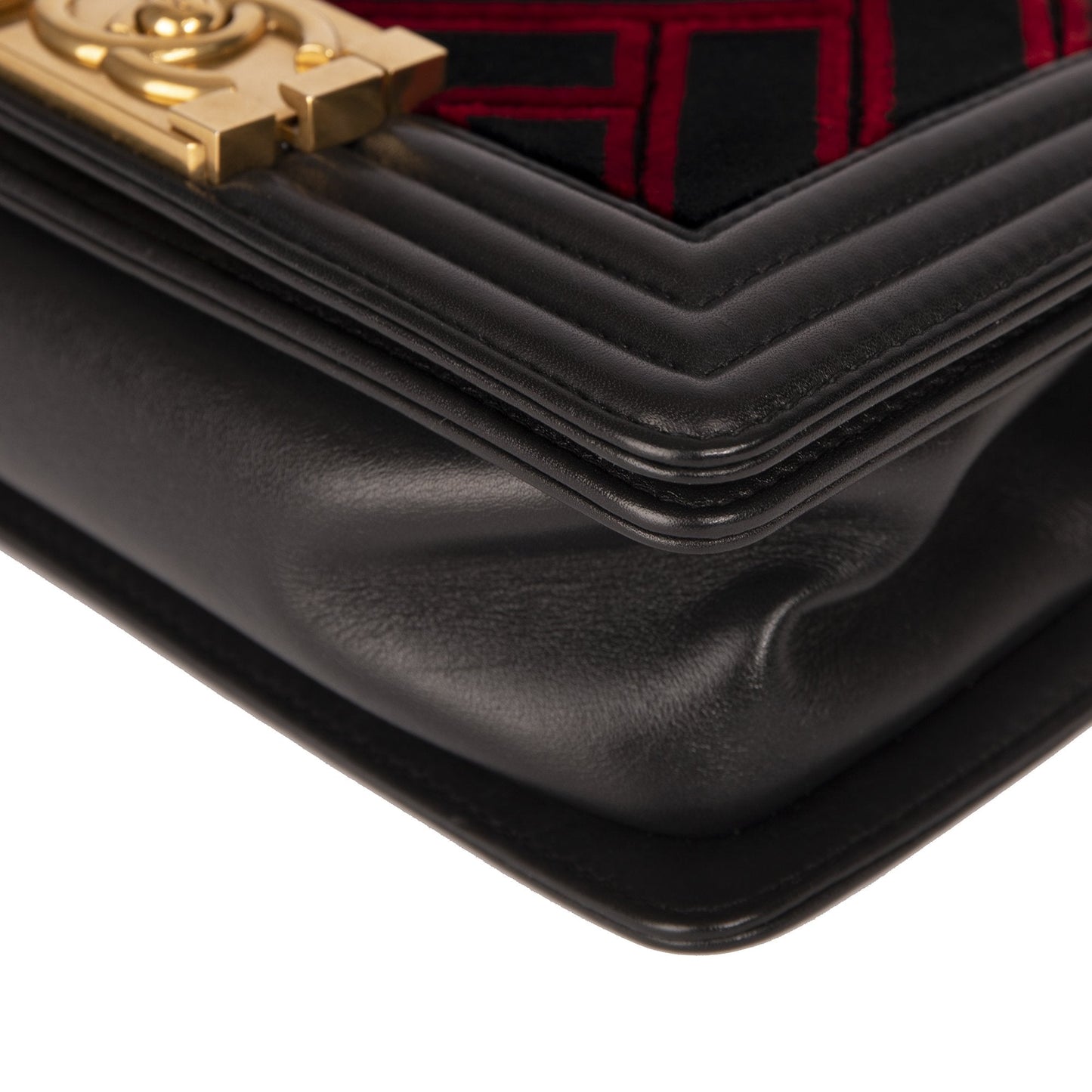 Chanel Small Velvet Boy Bag