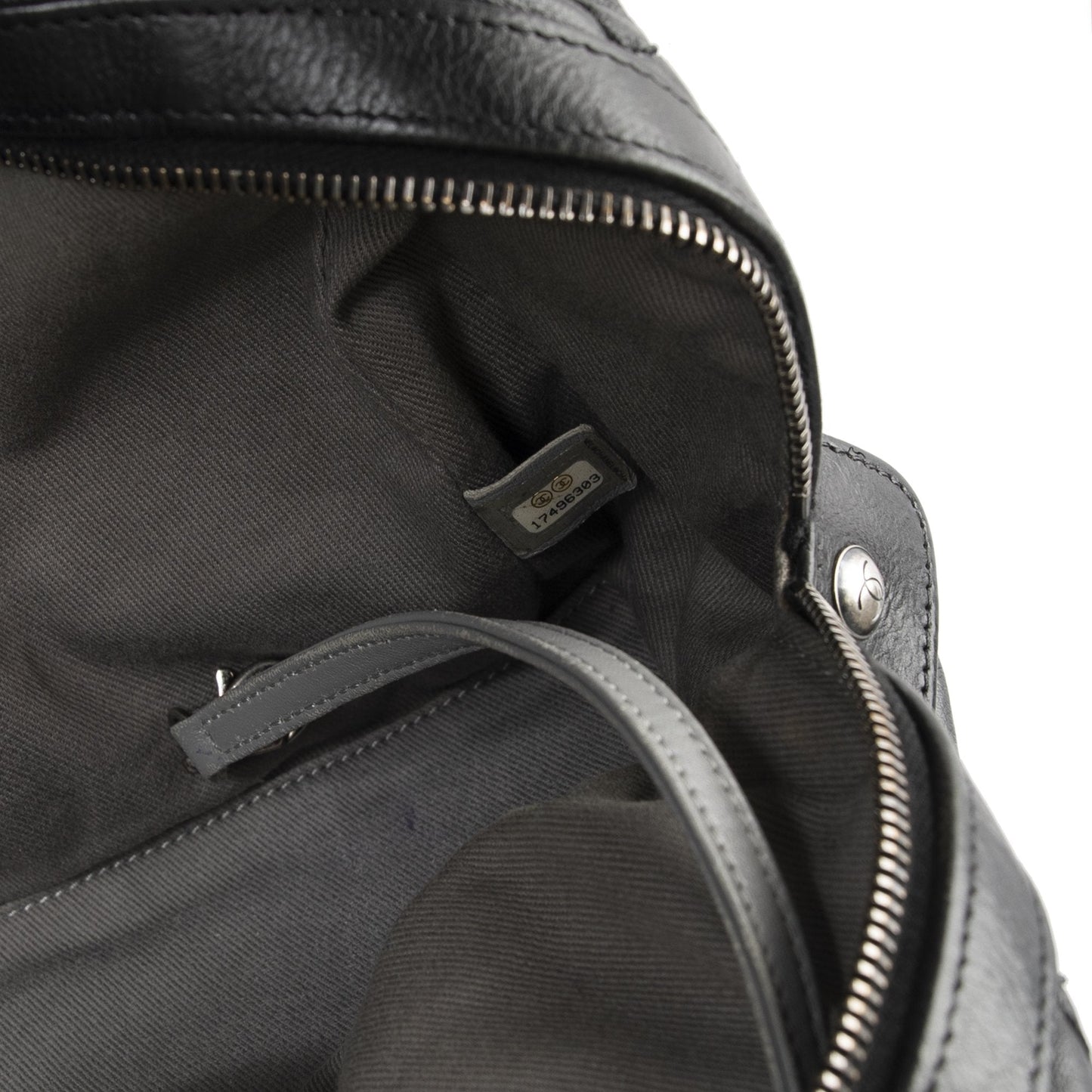 Chanel Stitch It Calfskin Leather Bowler Bag