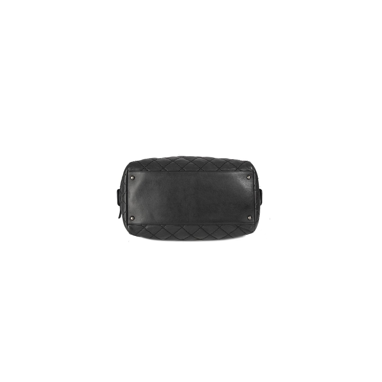 Chanel Stitch It Calfskin Leather Bowler Bag