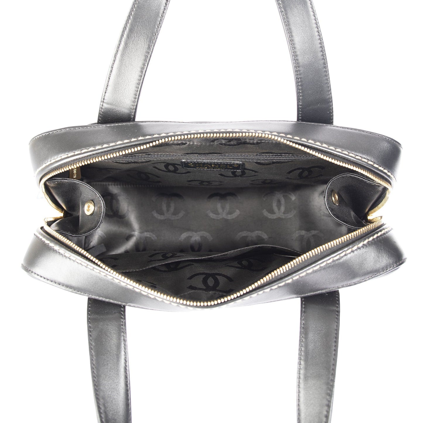 Chanel Surpique Bowler Bag