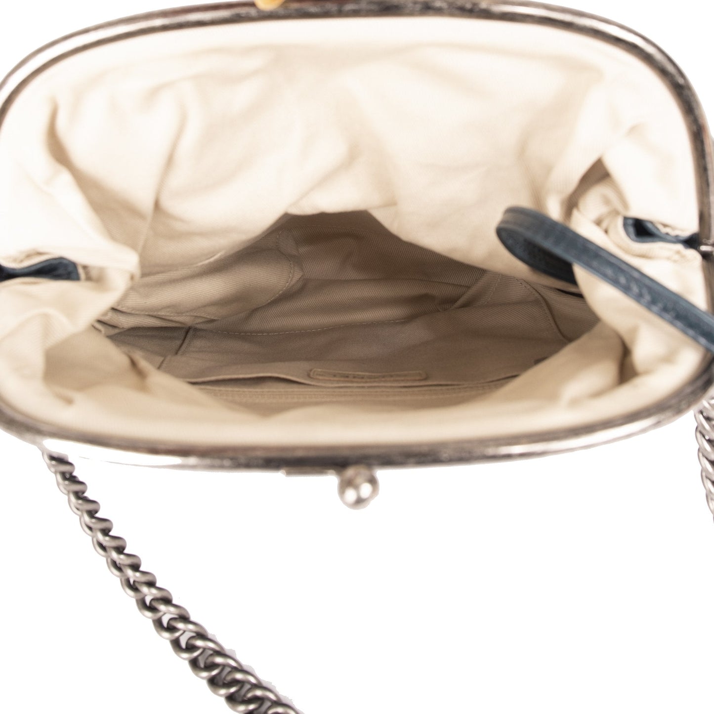 Chanel Tabatiere Foldover Kiss-Lock Bag