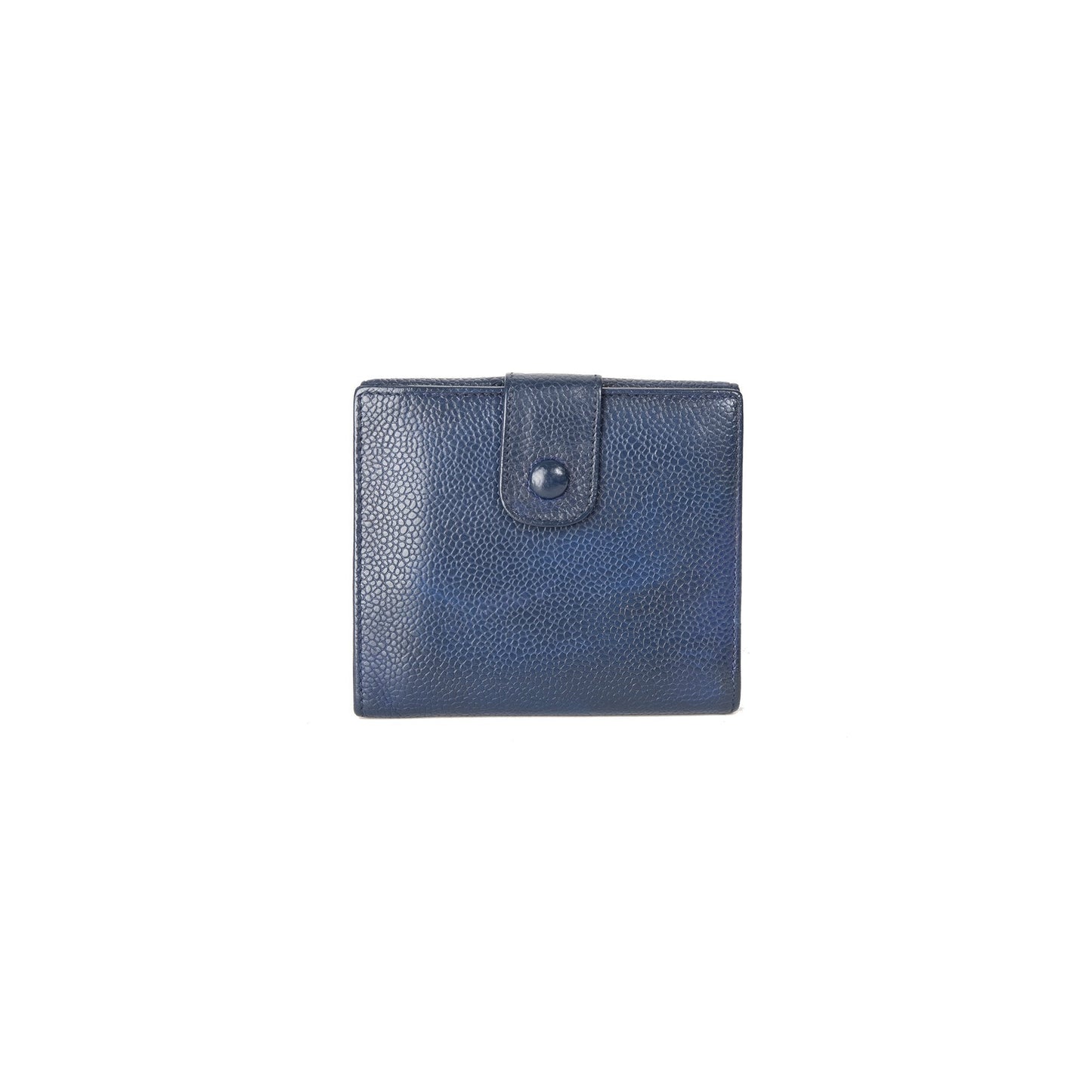Chanel Timeless Interlocking CC Logo Compact Wallet