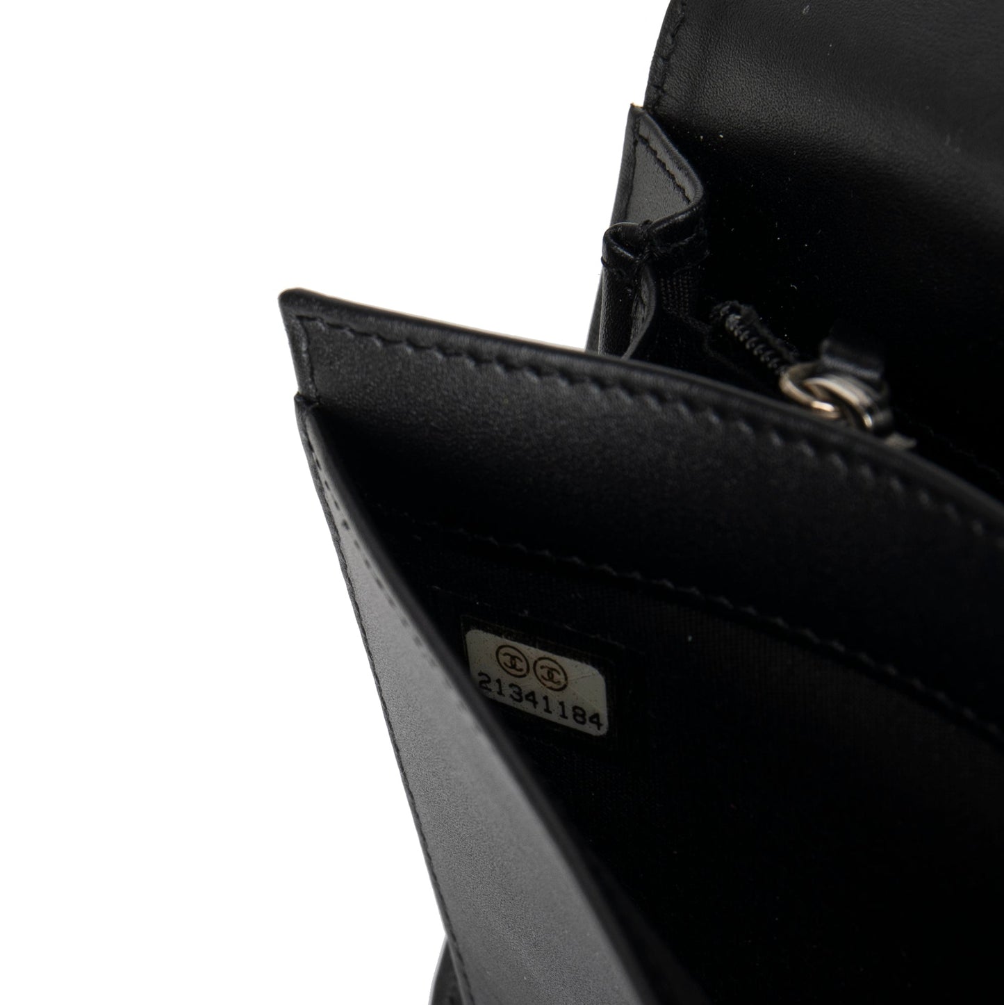 Chanel Timeless Interlocking CC Logo Continental Wallet