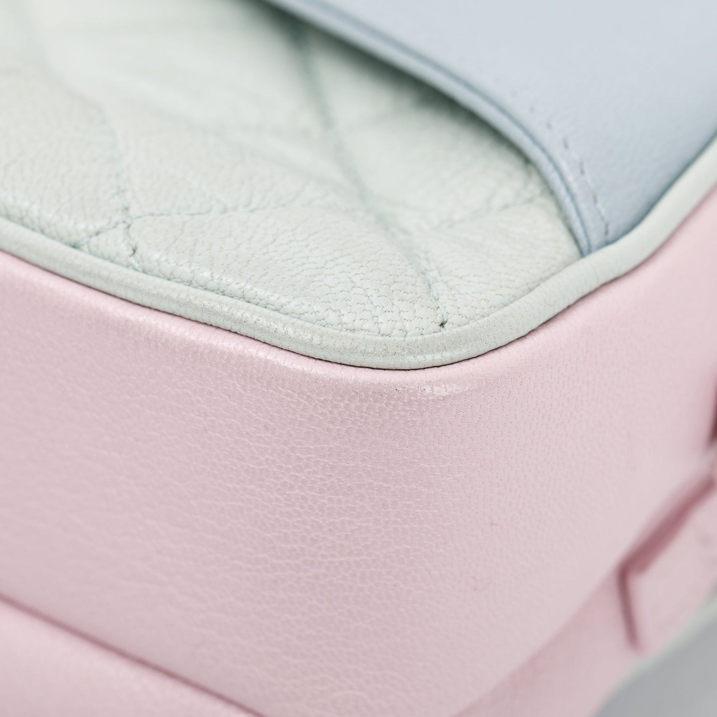 Chanel Tricolour Quilted Calfskin Leather In & Out Camera Waist Bag