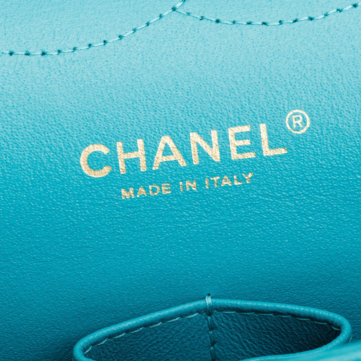 Chanel Turquoise Caviar Leather Classic Jumbo Double Flap Bag