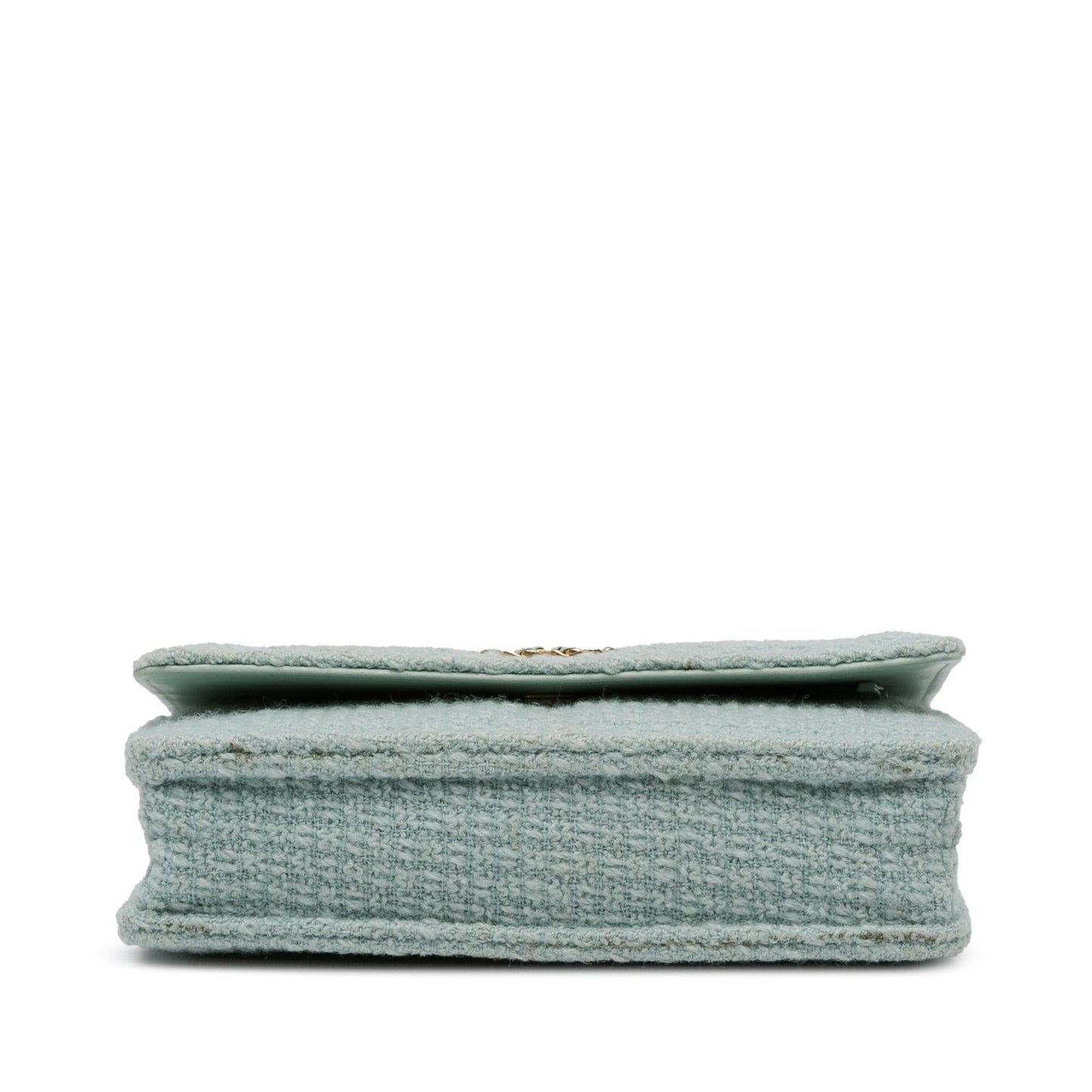 Chanel Tweed 19 Wallet On Chain (SHG-kQew8n)