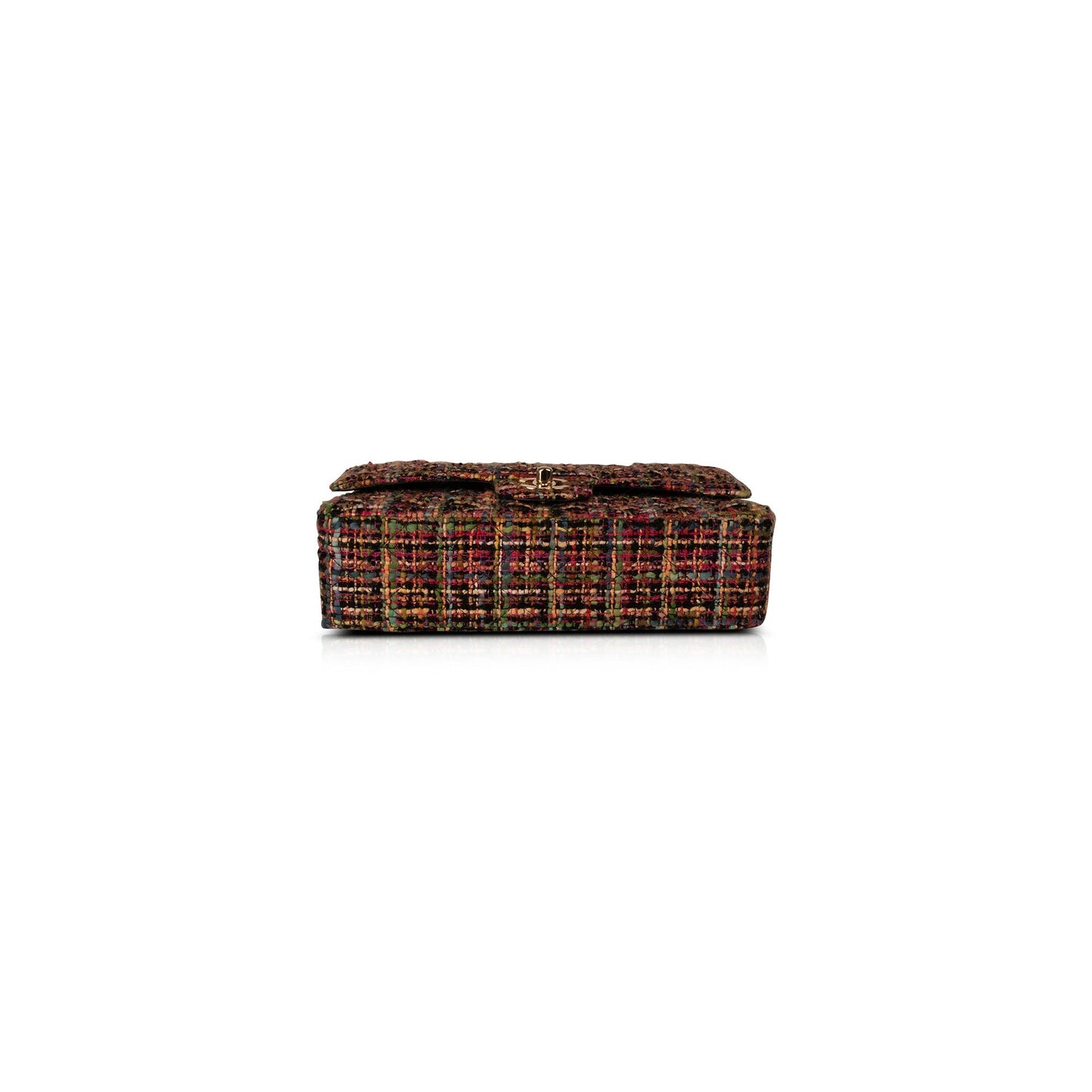 Chanel Tweed Medium Classic Double Flap Bag