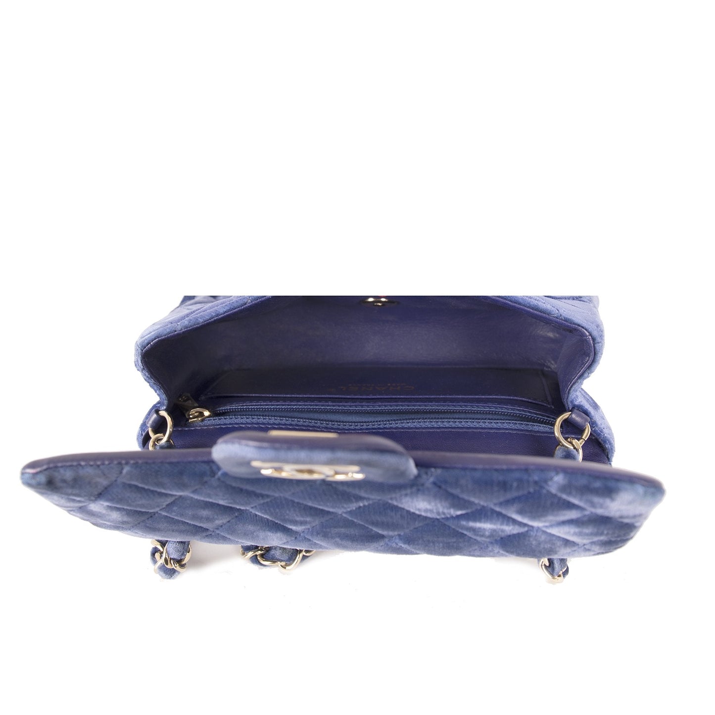 Chanel Velvet Mini Flap Bag