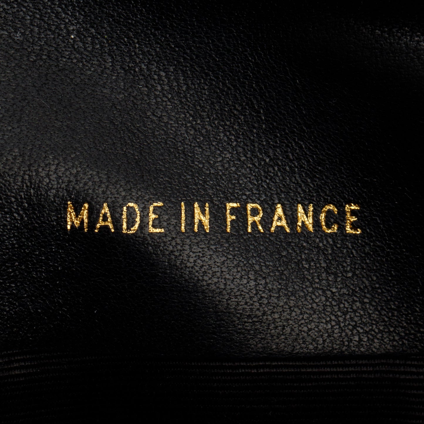 Chanel Vintage Black Caviar Long French Wallet