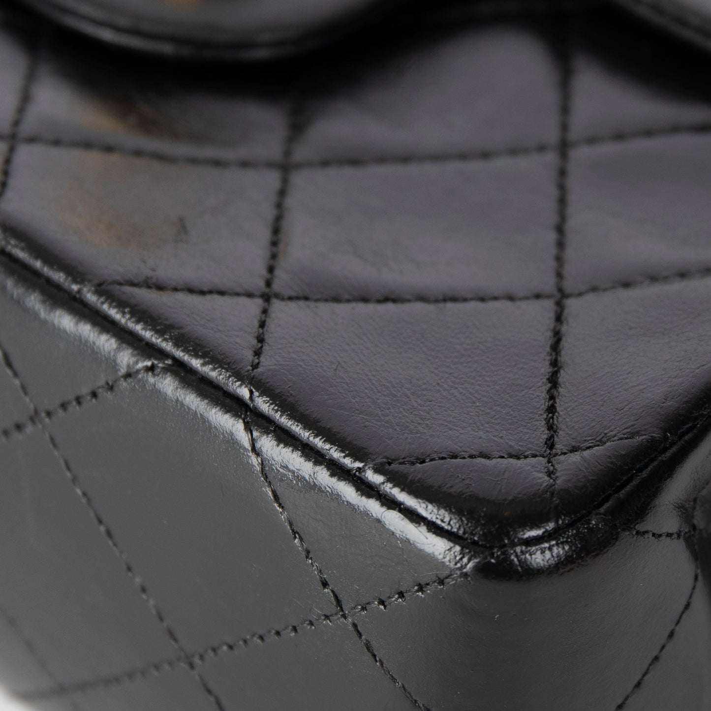 Chanel Vintage Black Classic Mini Square Flap Bag