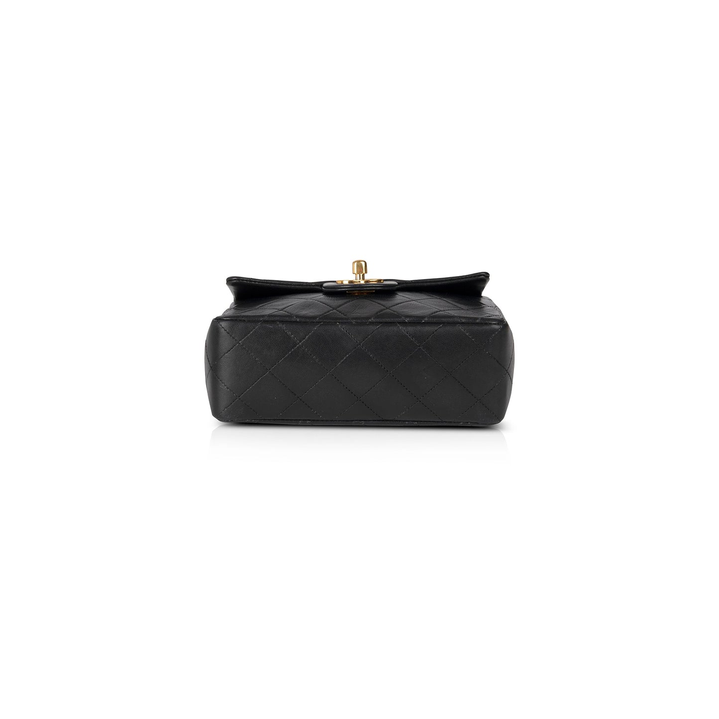 Chanel Vintage Black Classic Mini Square Flap Bag