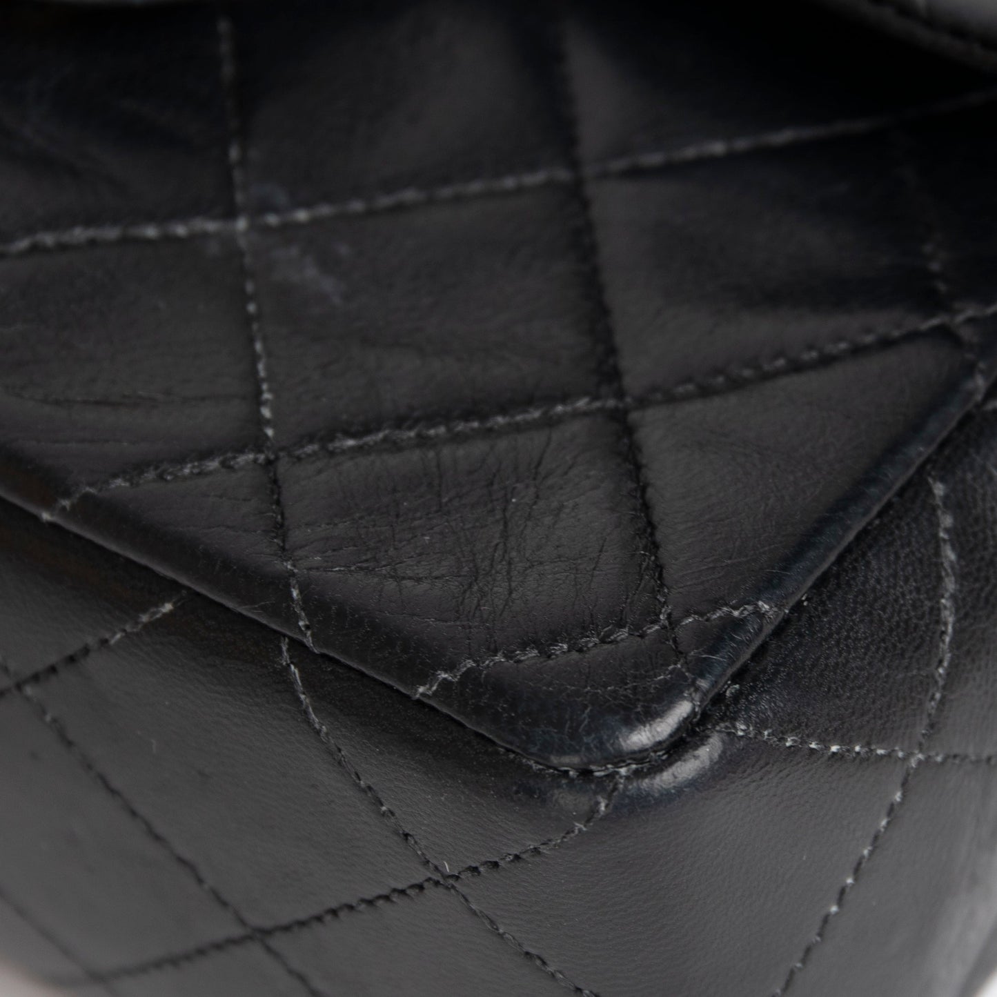 Chanel Vintage Black Classic Mini Square Flap Bag