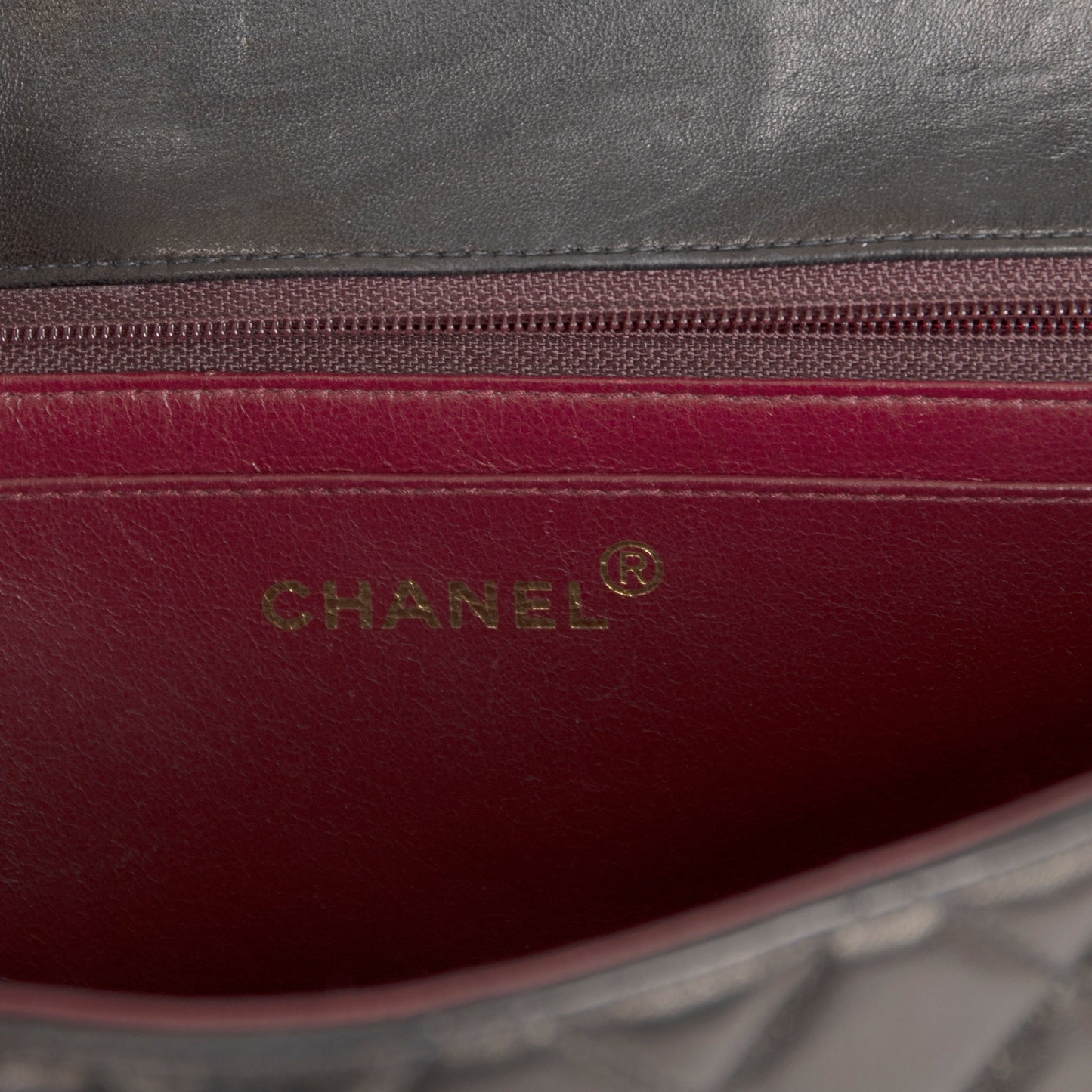Chanel Vintage Black Quilted Lambskin Kelly Flap Bag Set