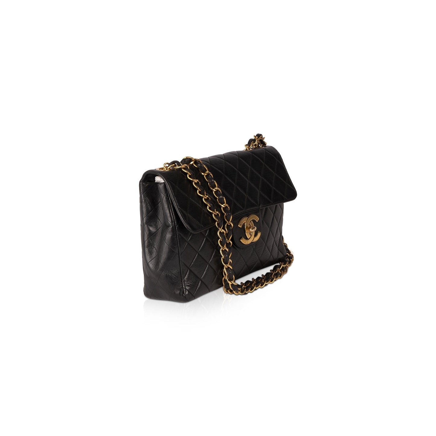 Chanel Vintage Classic Jumbo XL Single Flap Bag