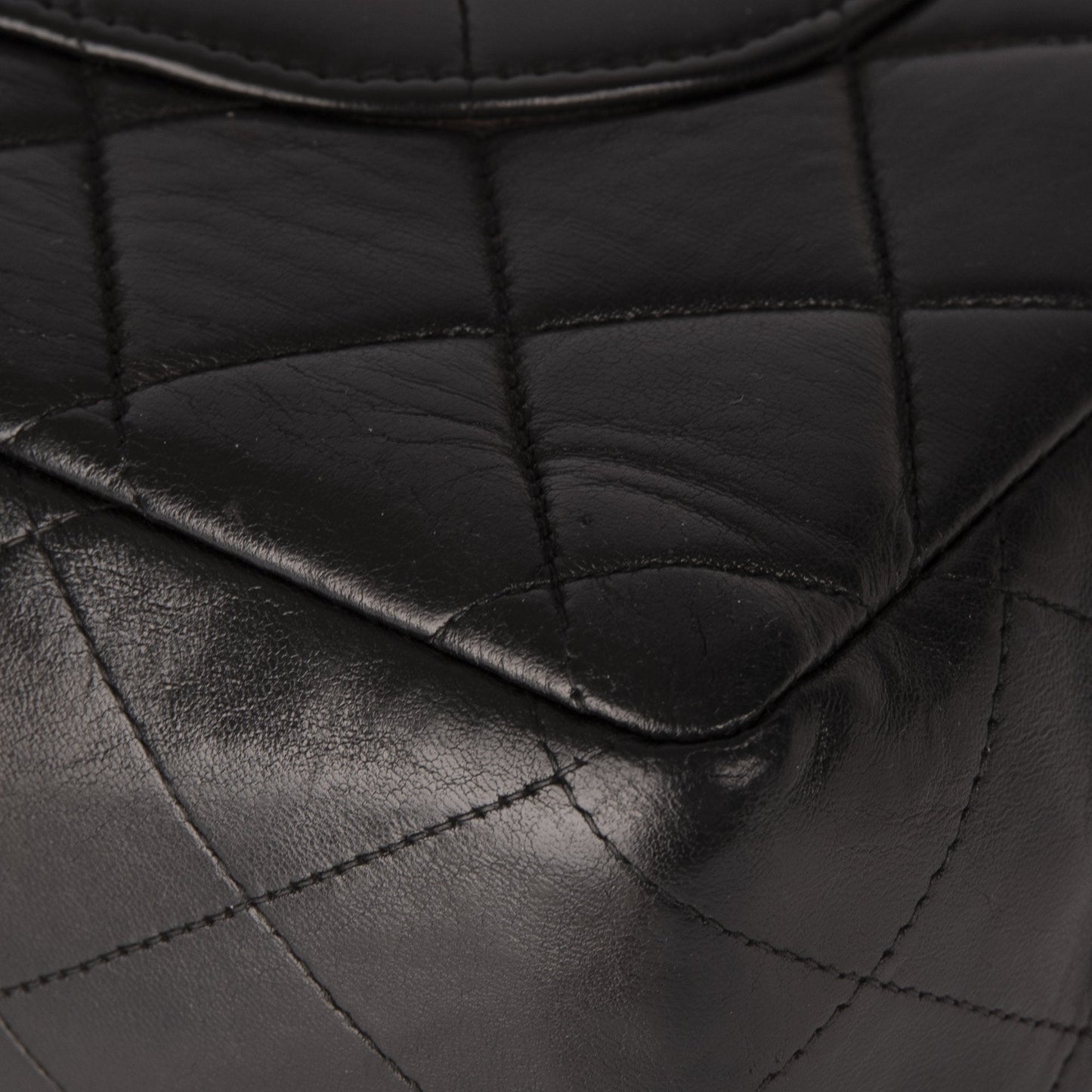 Chanel Vintage Classic Jumbo XL Single Flap Bag