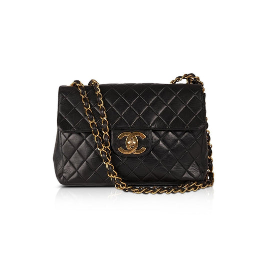 Chanel Vintage Classic Jumbo XL Single Flap Bag