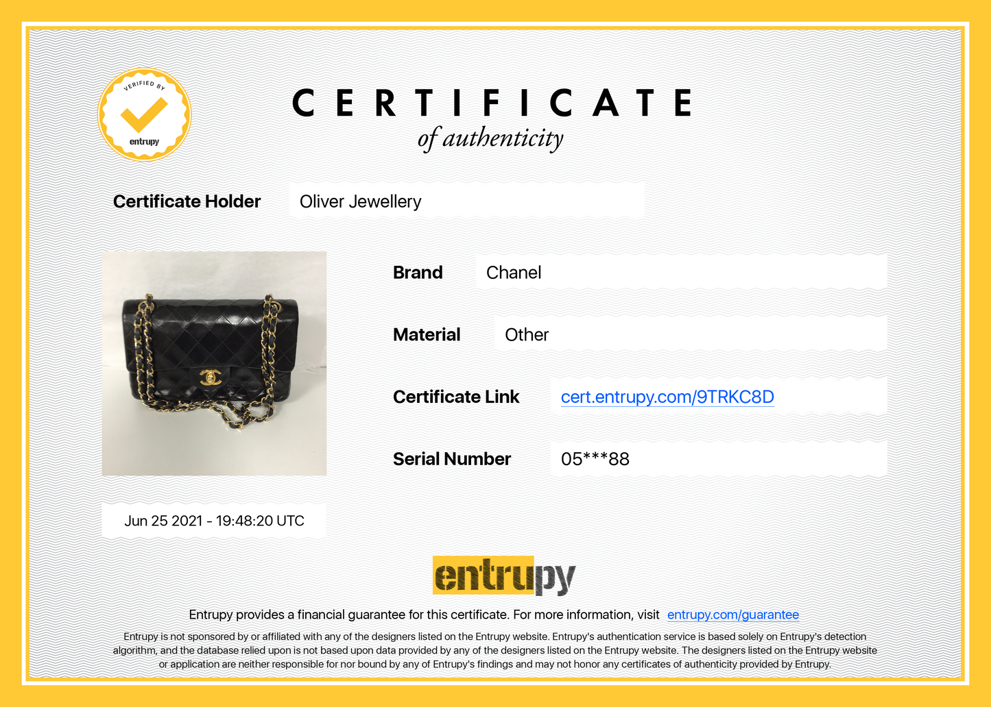 Chanel Vintage Classic Small Double Flap Bag
