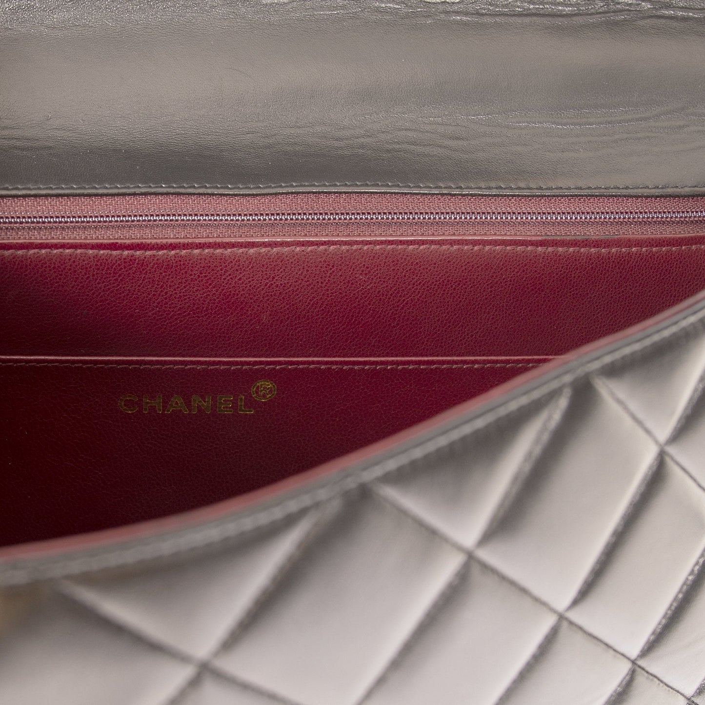 Chanel Vintage Lambskin CC Briefcase