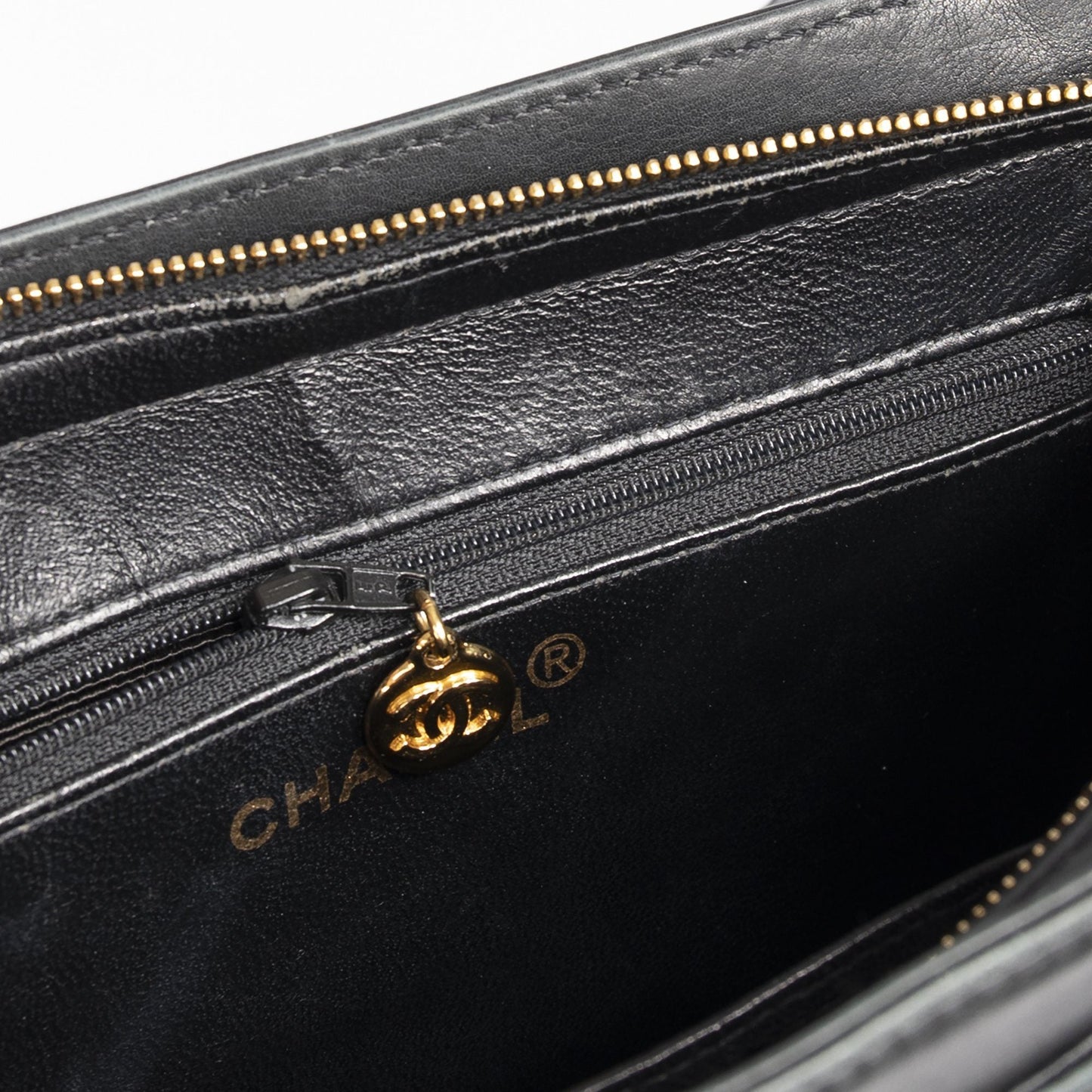 Chanel Vintage Logo Tote