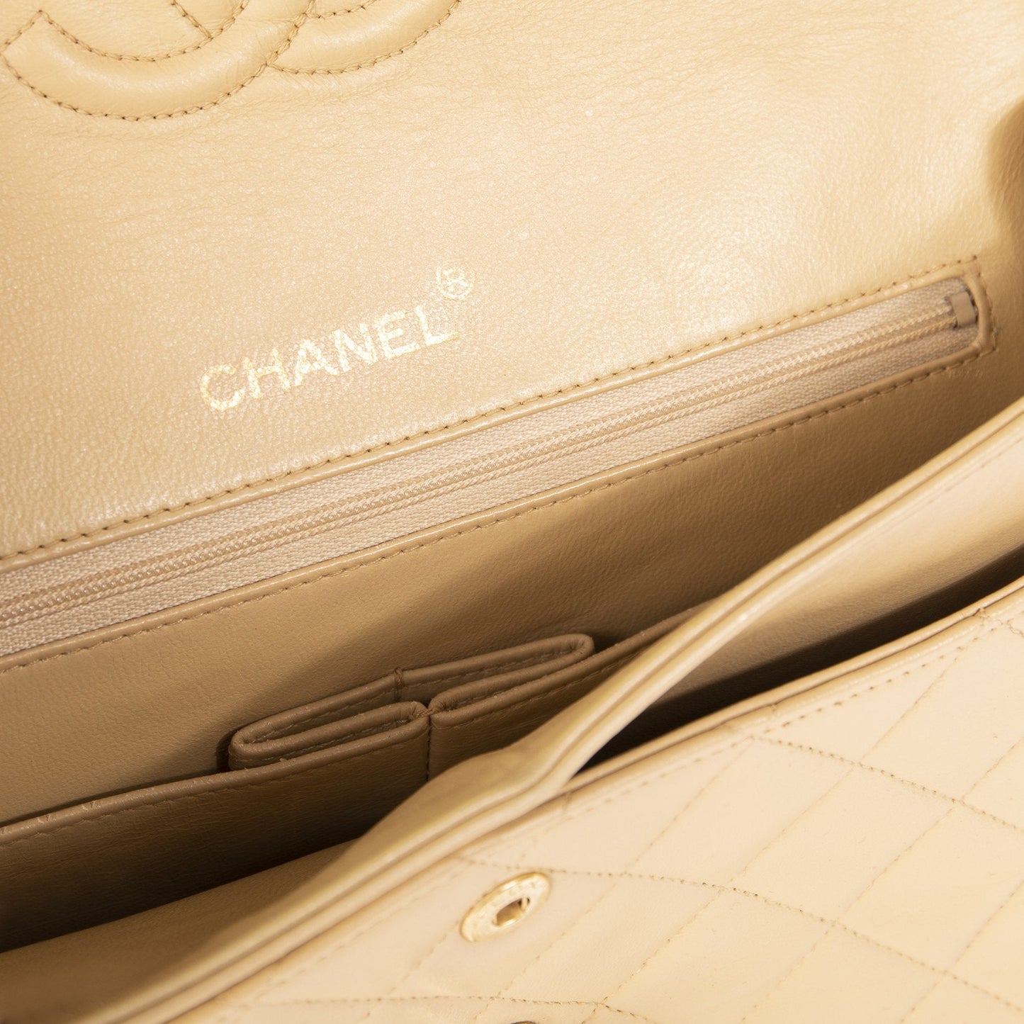 Chanel Vintage Medium Square Double Flap Bag