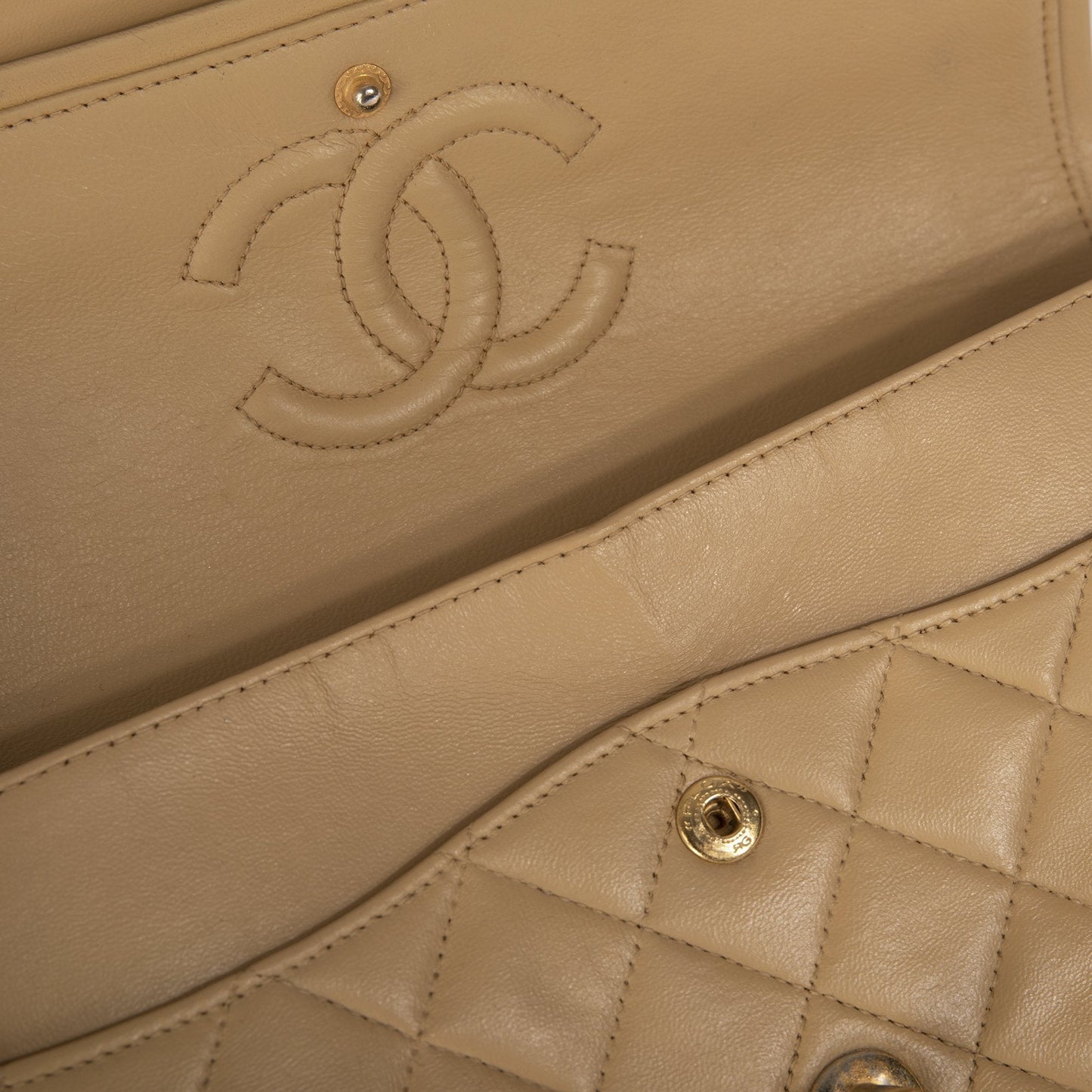 Chanel Vintage Medium Square Double Flap Bag