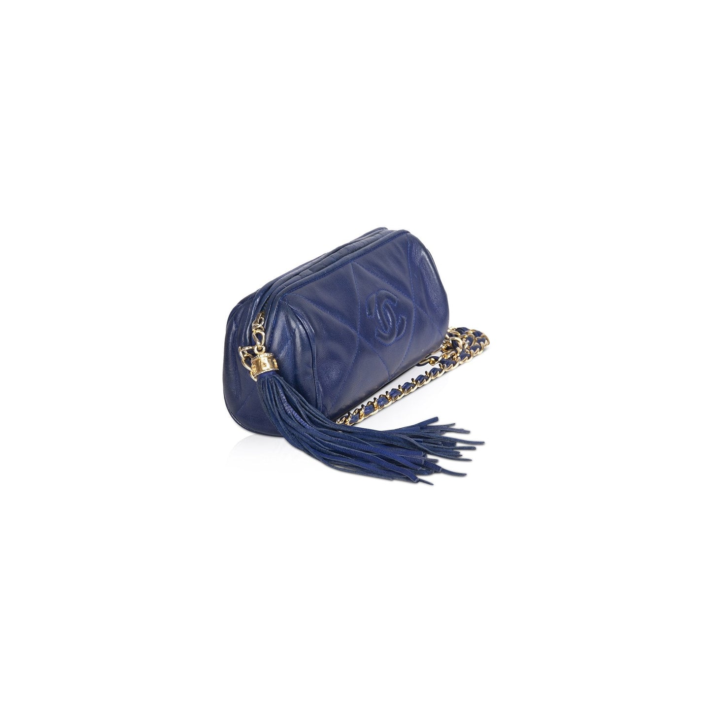 Chanel Vintage Mini CC Tassel Camera Bag