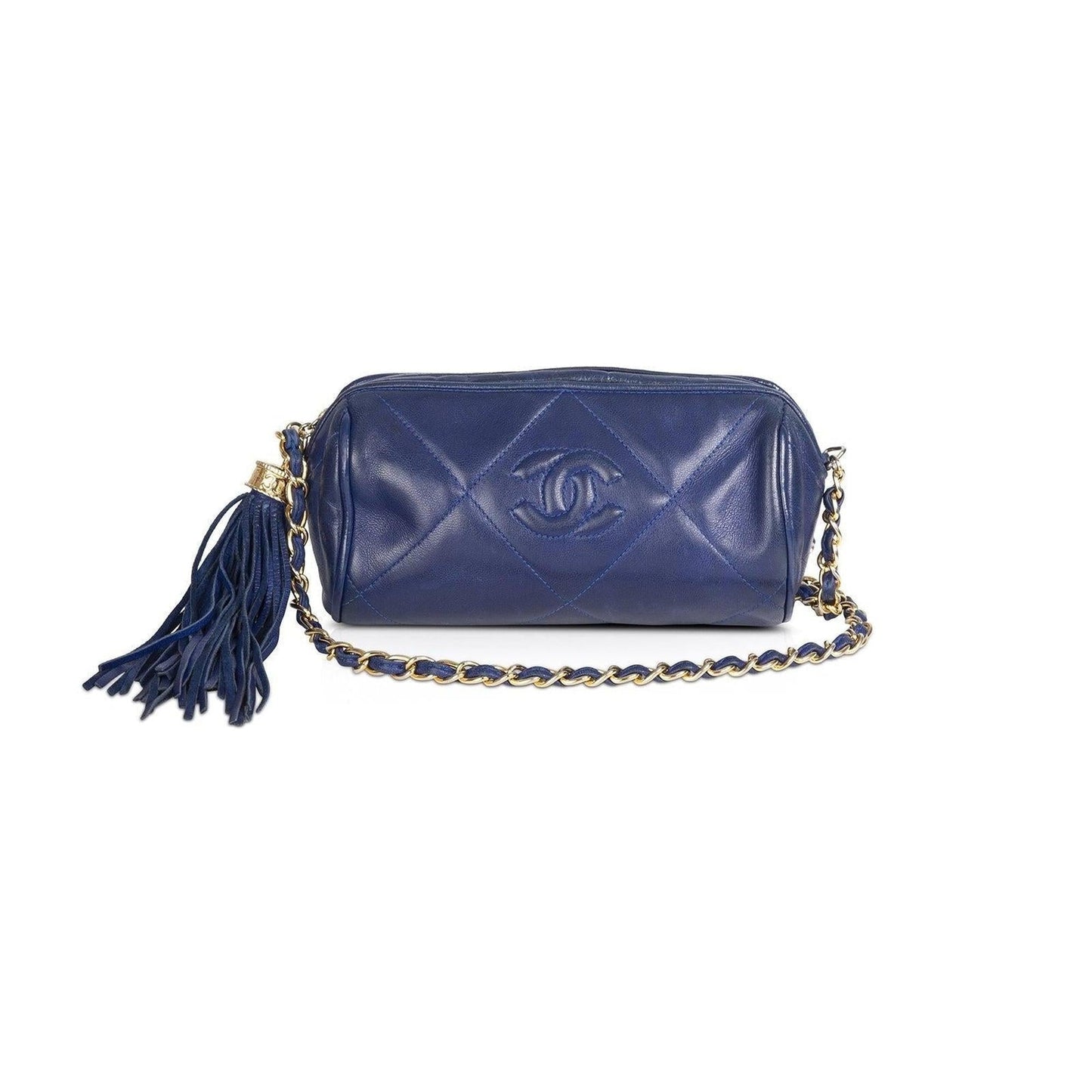 Chanel Vintage Mini CC Tassel Camera Bag