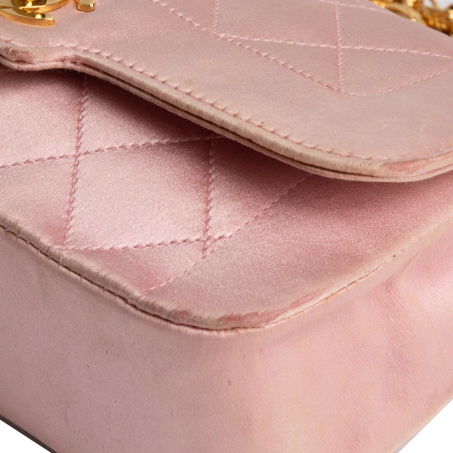 Chanel Vintage Mini Satin Diana Flap Bag