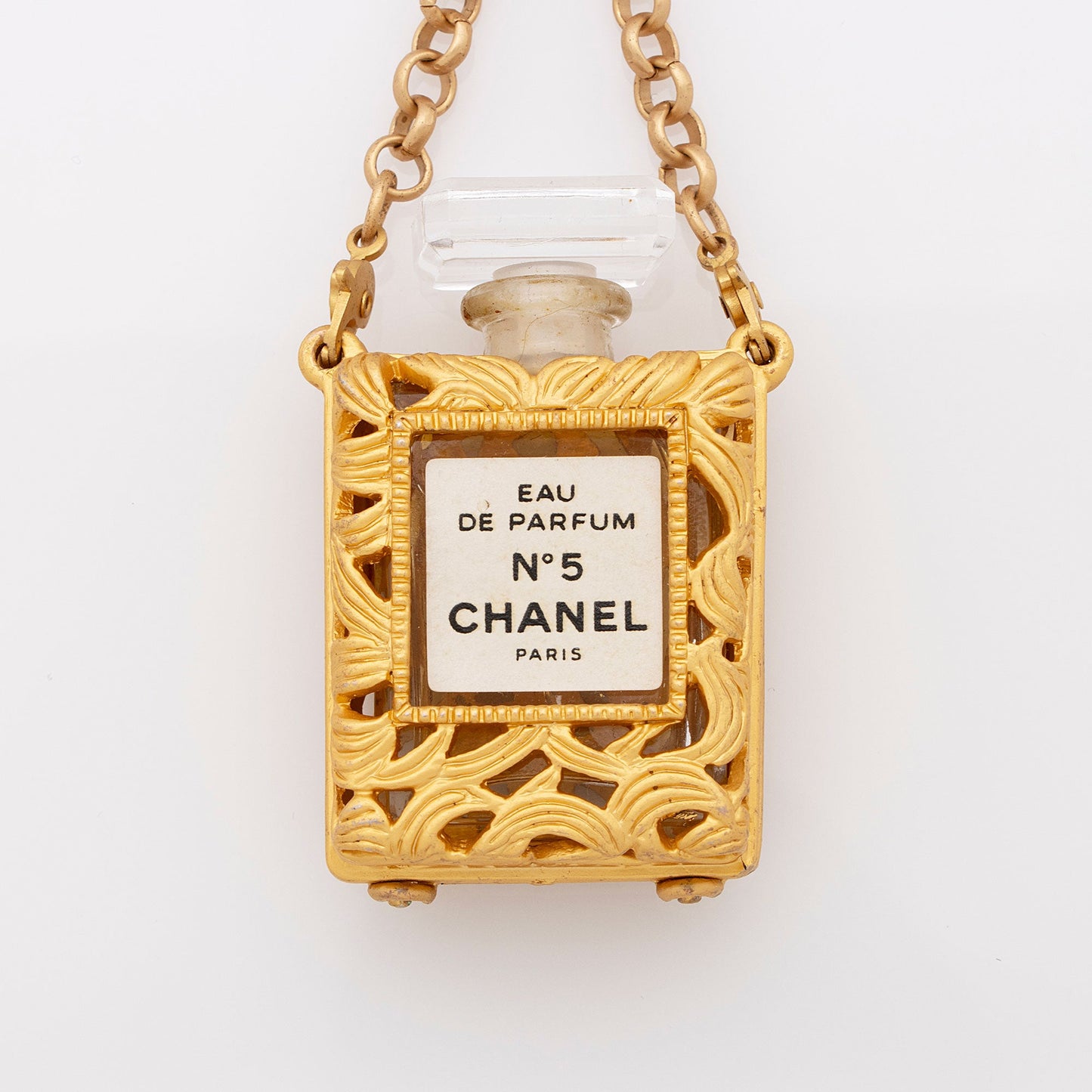 Chanel Vintage No. 5 Bottle Necklace