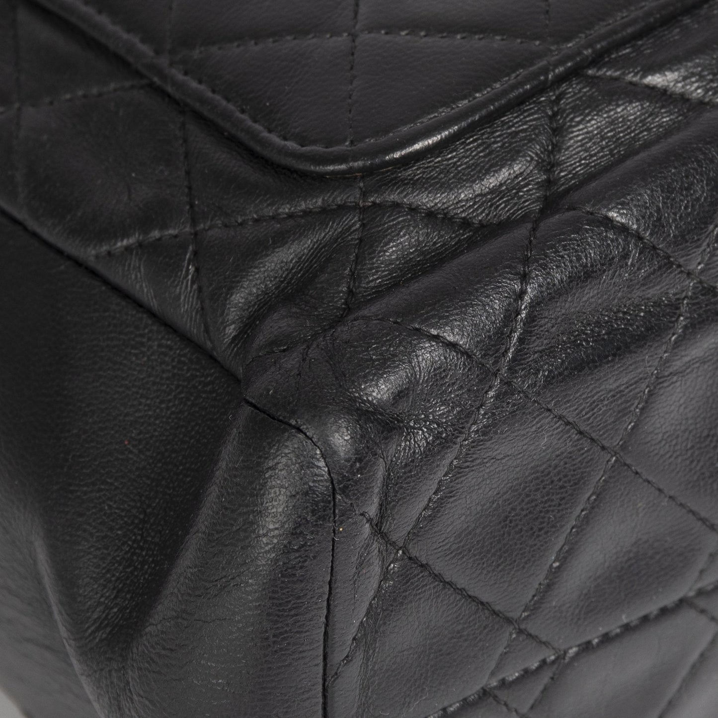 Chanel Vintage Quilted CC Tote