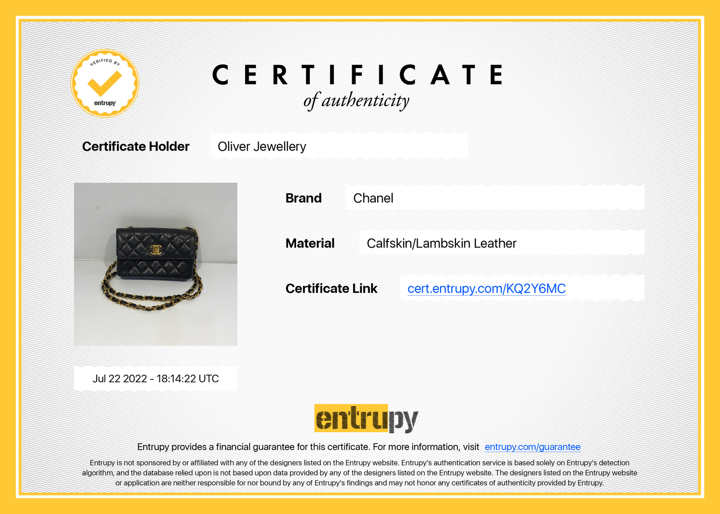 Chanel Vintage Quilted Extra Mini Flap Bag