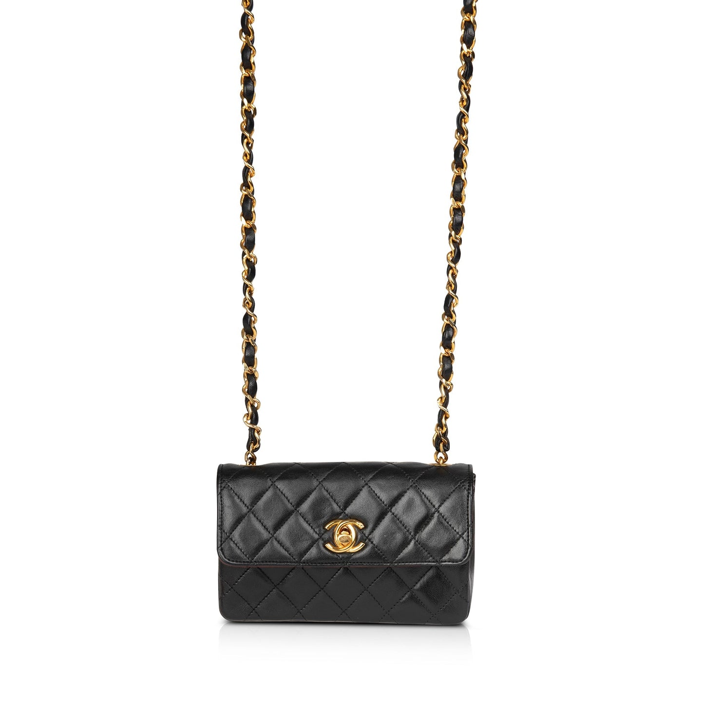 Chanel Vintage Quilted Extra Mini Flap Bag