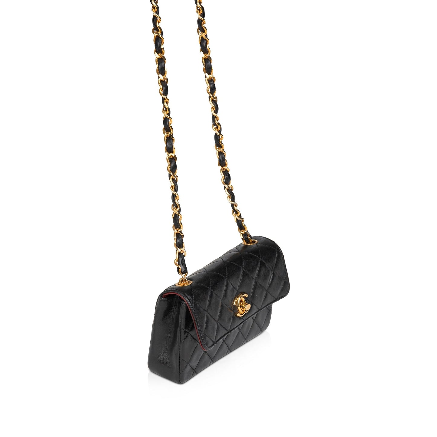 Chanel Vintage Quilted Extra Mini Flap Bag