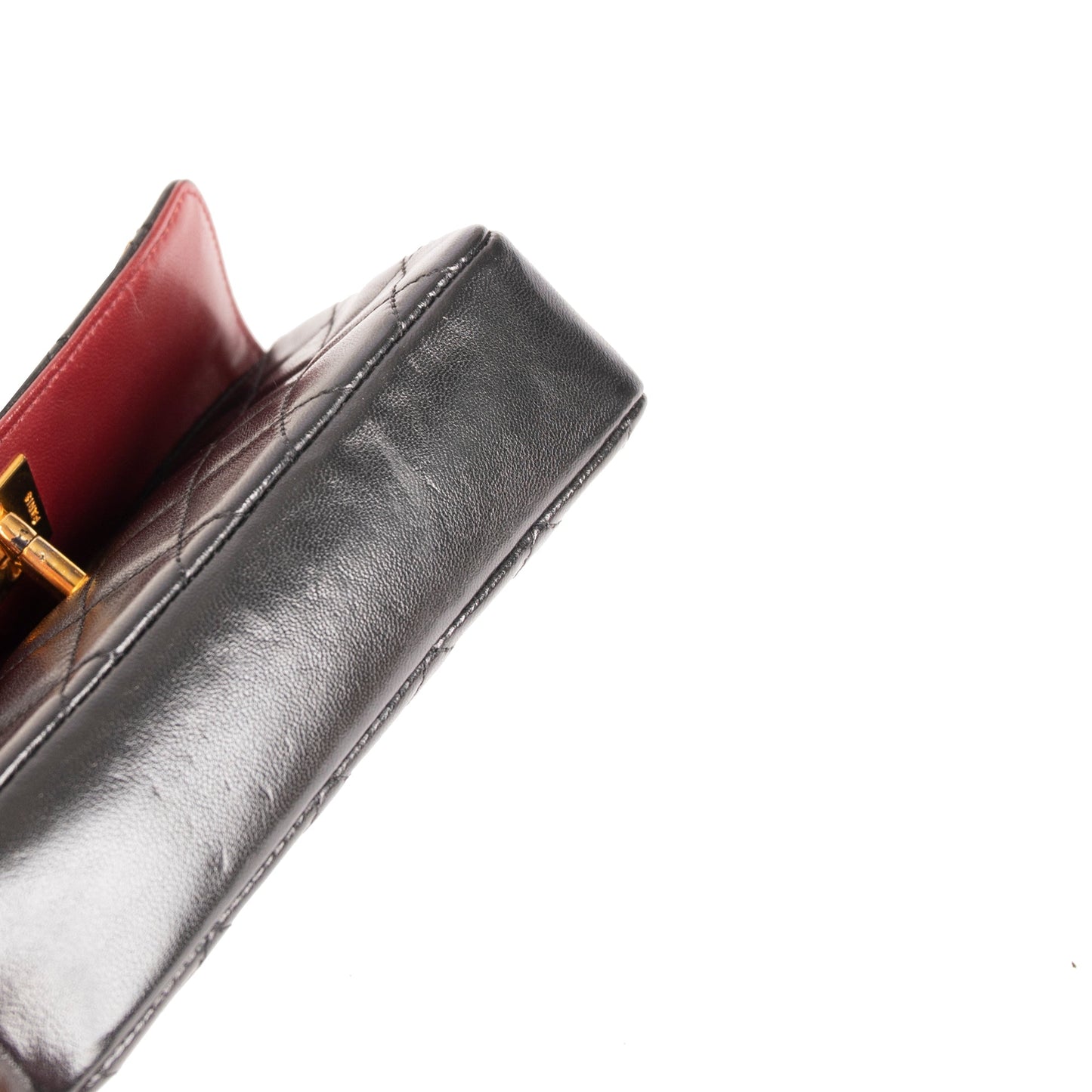 Chanel Vintage Quilted Extra Mini Flap Bag