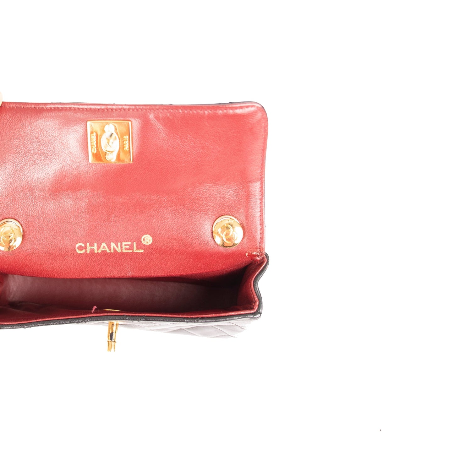 Chanel Vintage Quilted Extra Mini Flap Bag