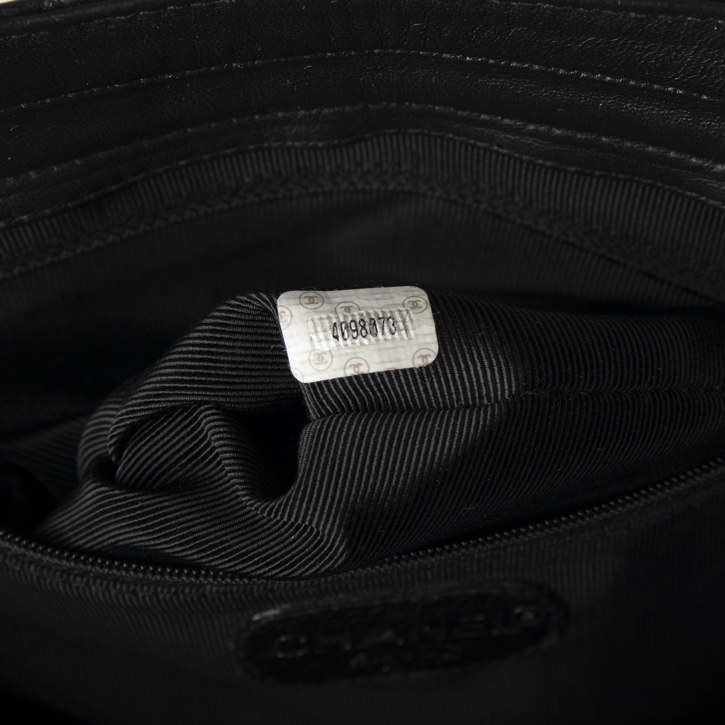 Chanel Vintage Quilted Leather CC Tote