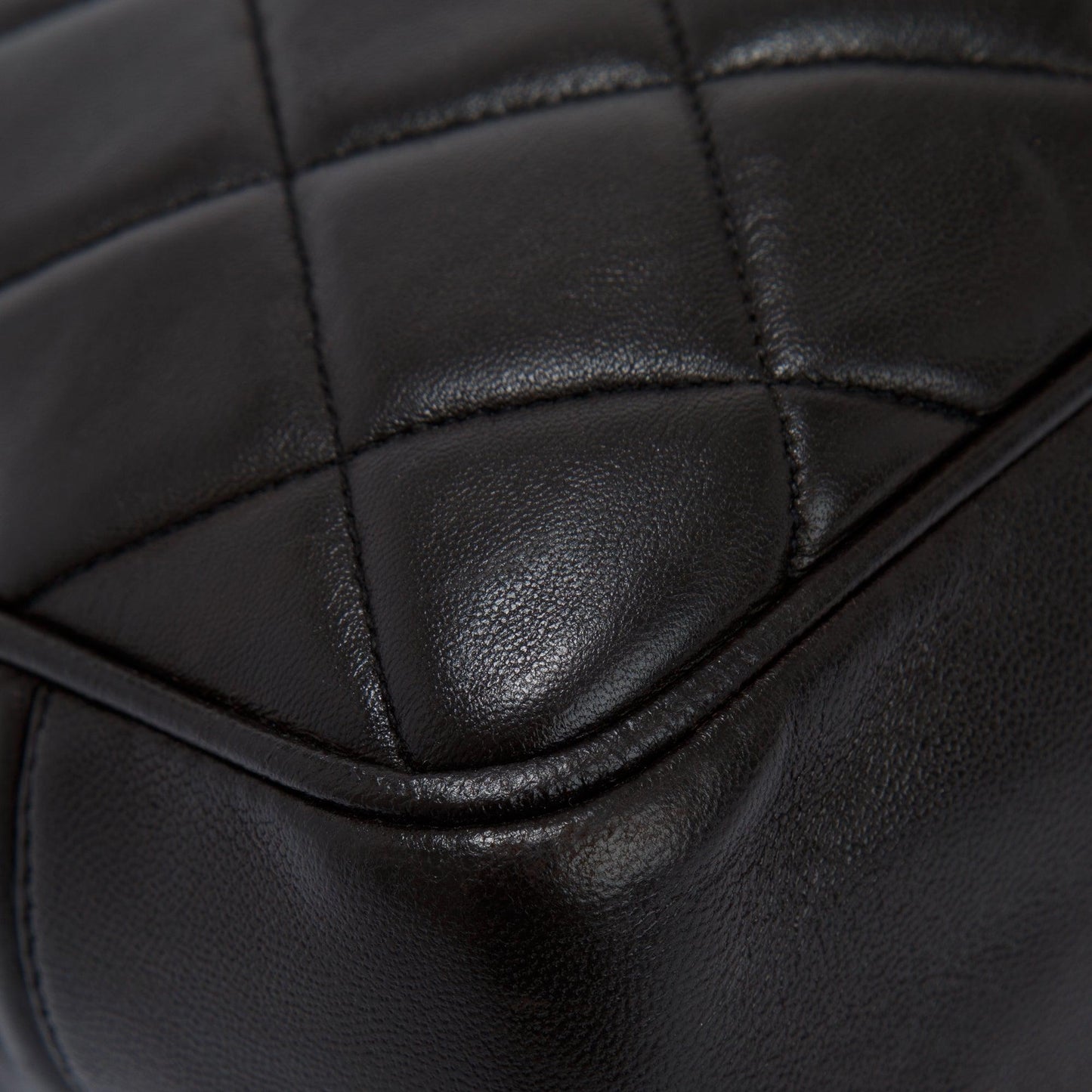 Chanel Vintage Quilted Leather Tote