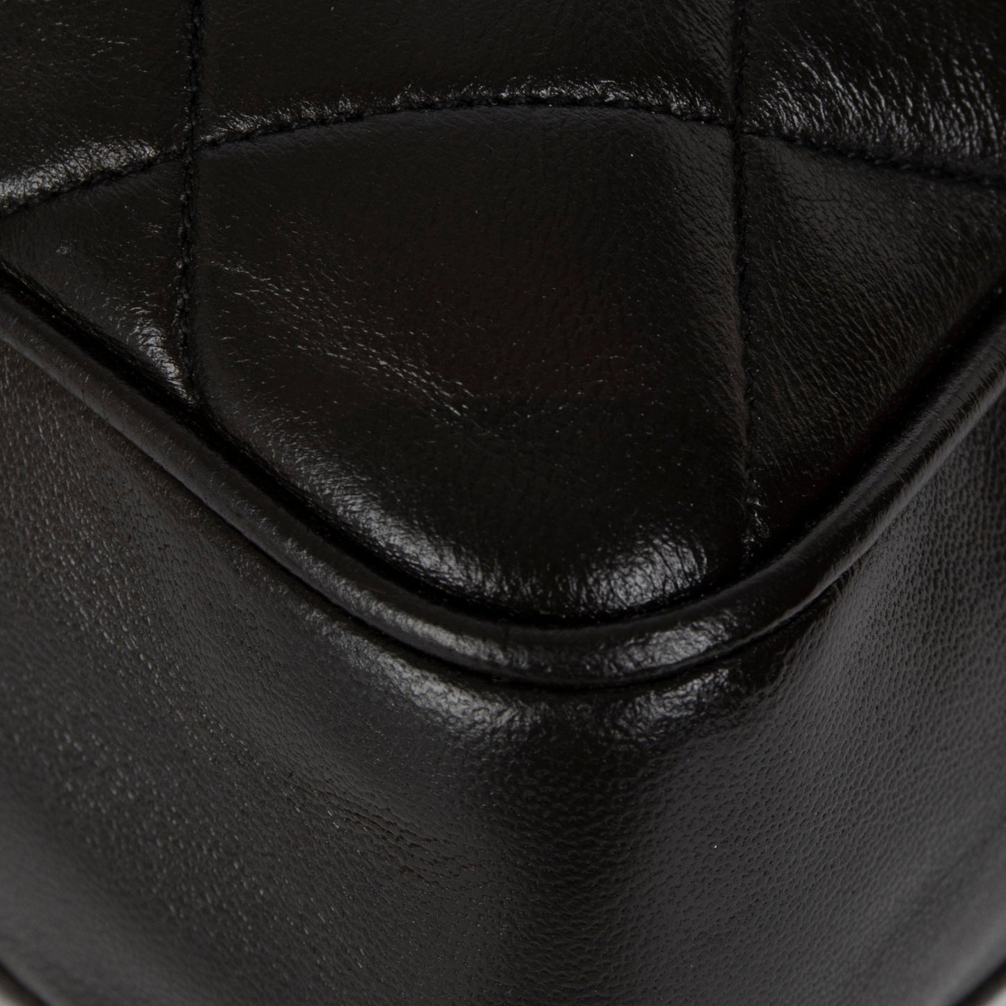 Chanel Vintage Quilted Leather Tote