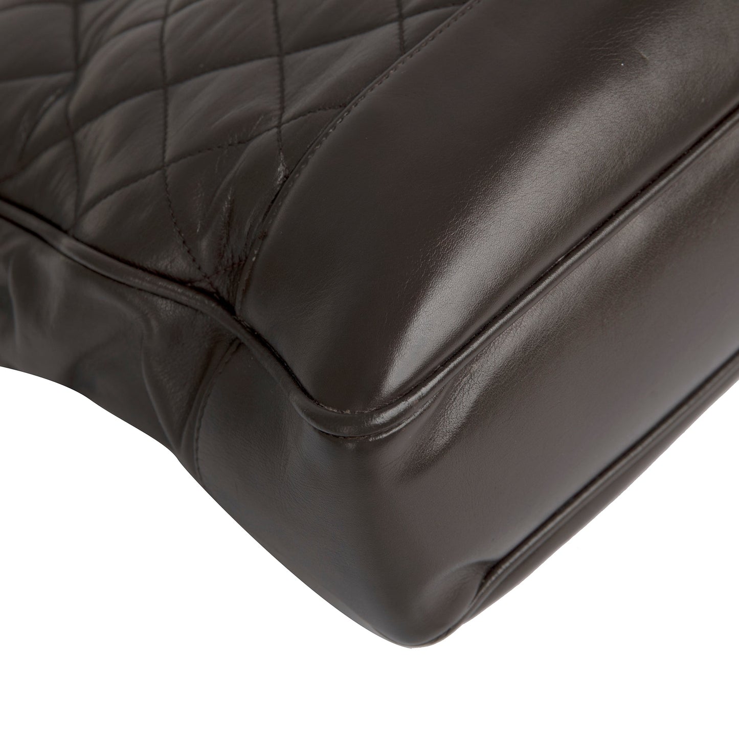 Chanel Vintage Quilted Leather Tote