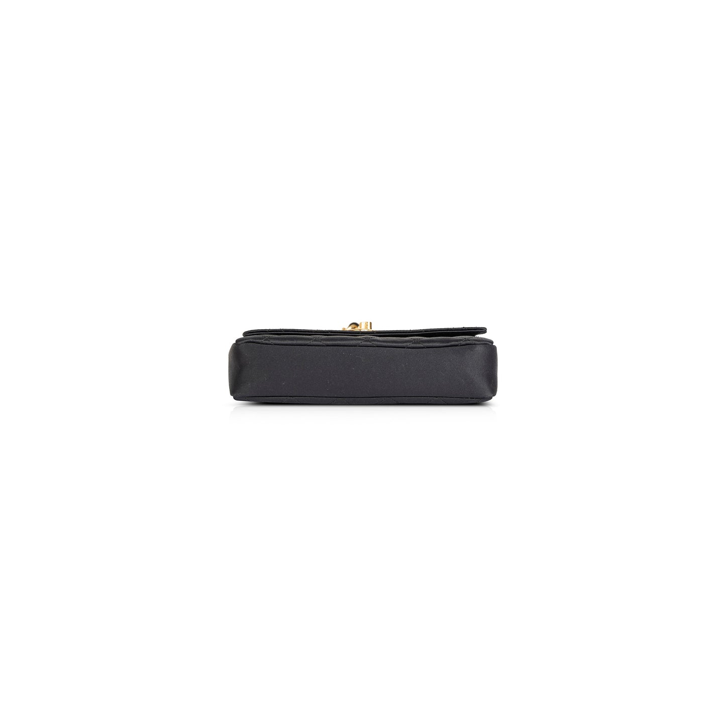 Chanel Vintage Quilted Satin Extra Mini Flap Bag