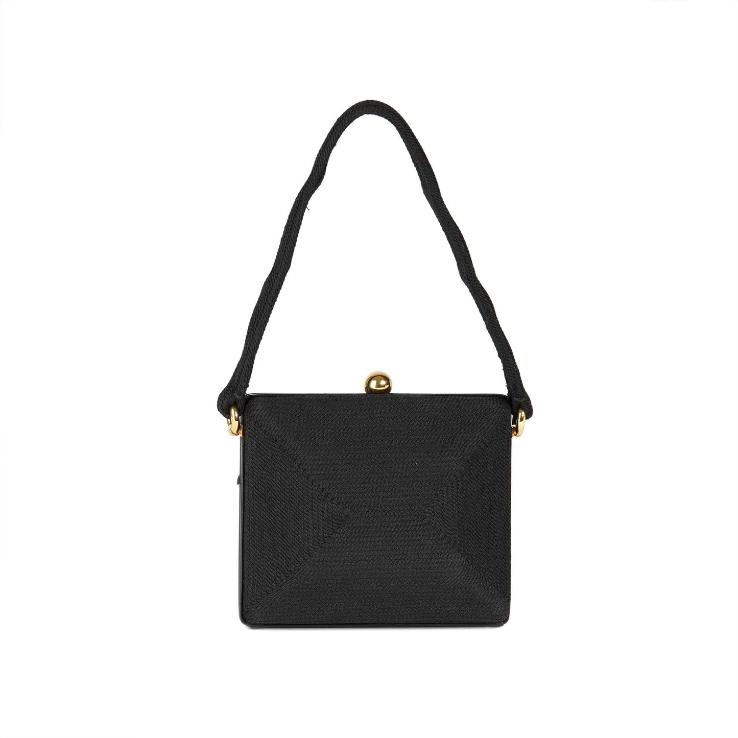Chanel Vintage Woven Frame Bag