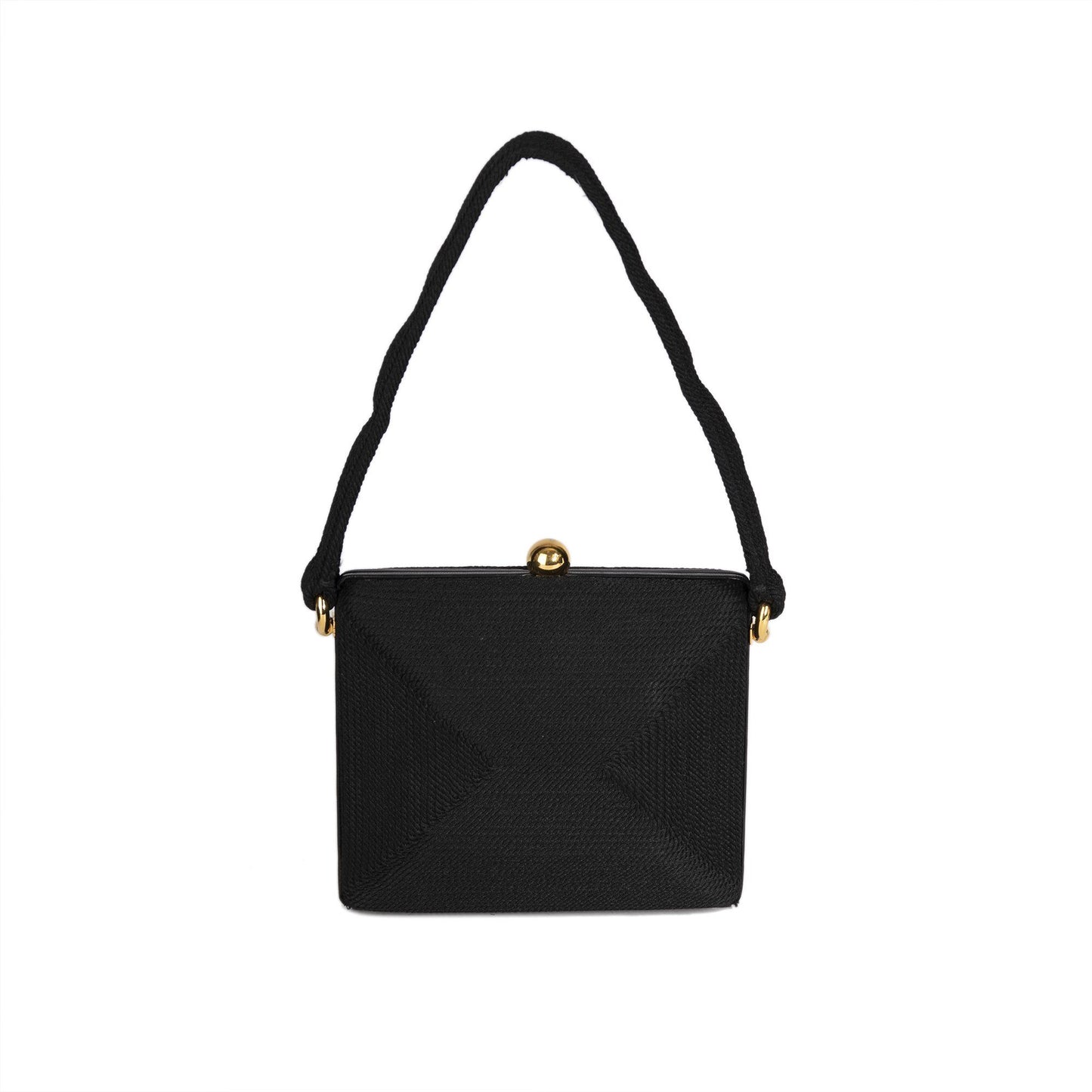 Chanel Vintage Woven Frame Bag