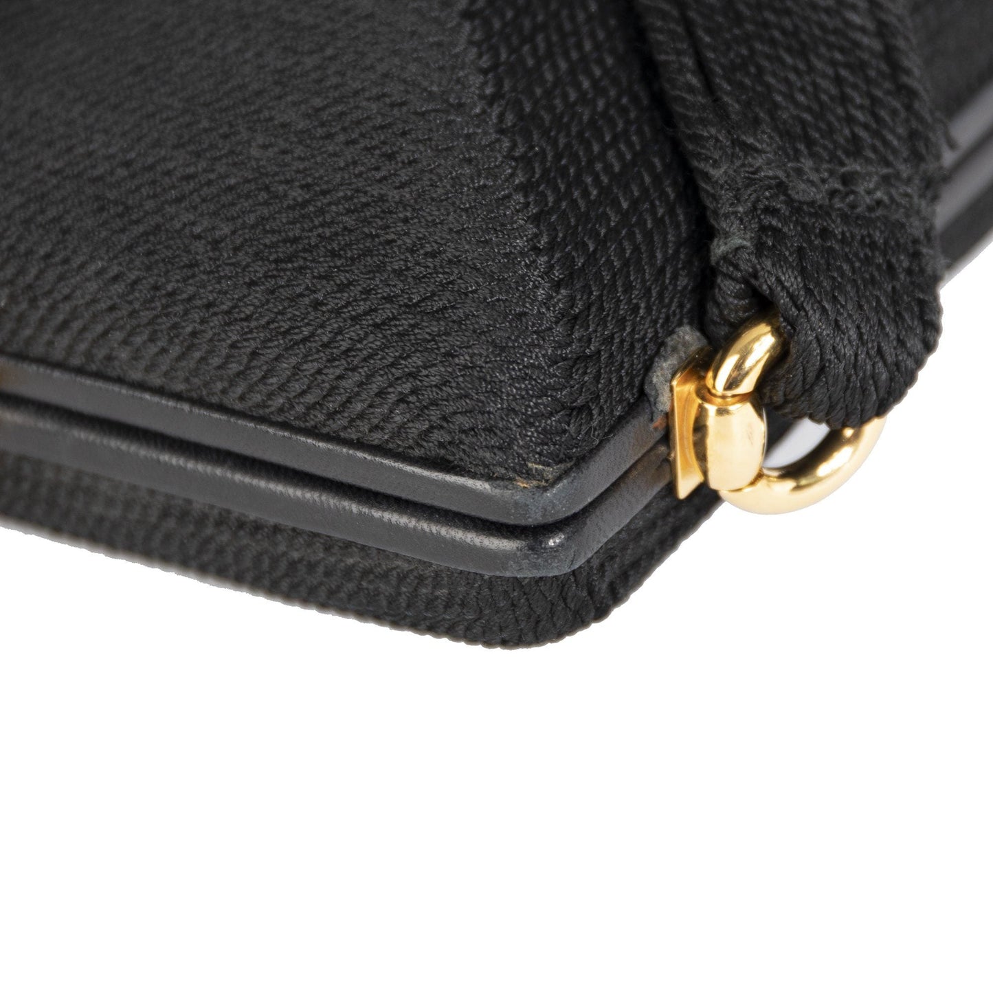 Chanel Vintage Woven Frame Bag